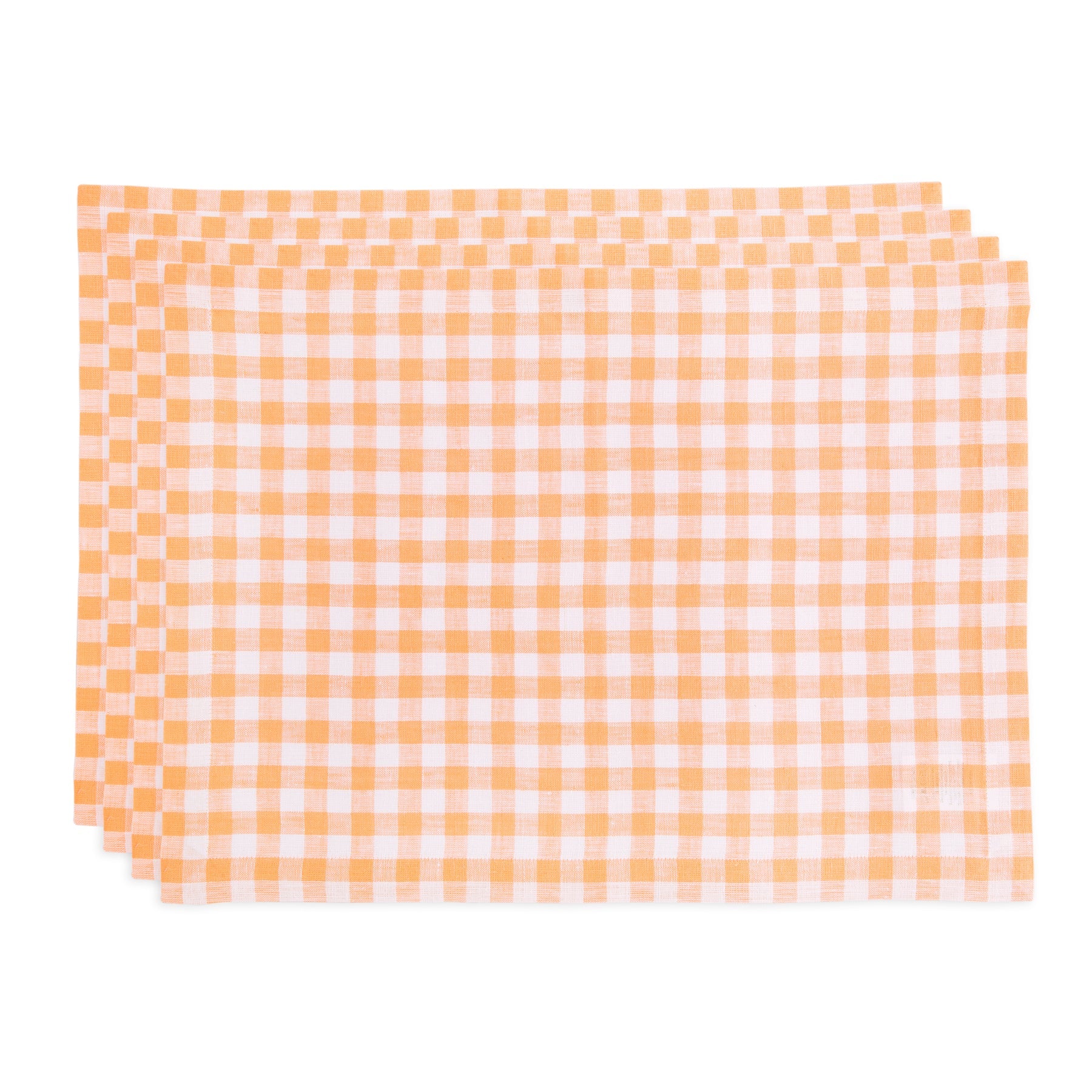 Gingham Placemats, Set of 4