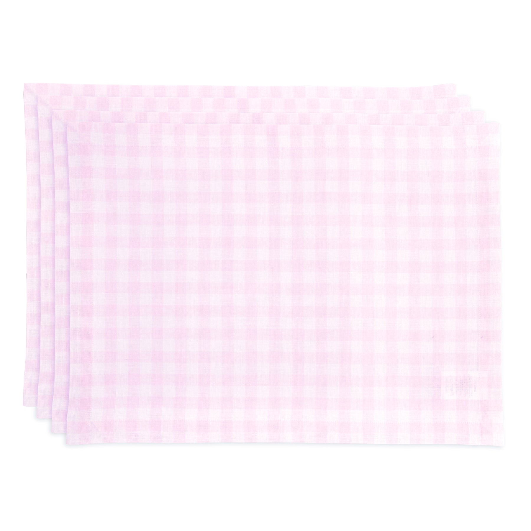 Gingham Placemats, Set of 4
