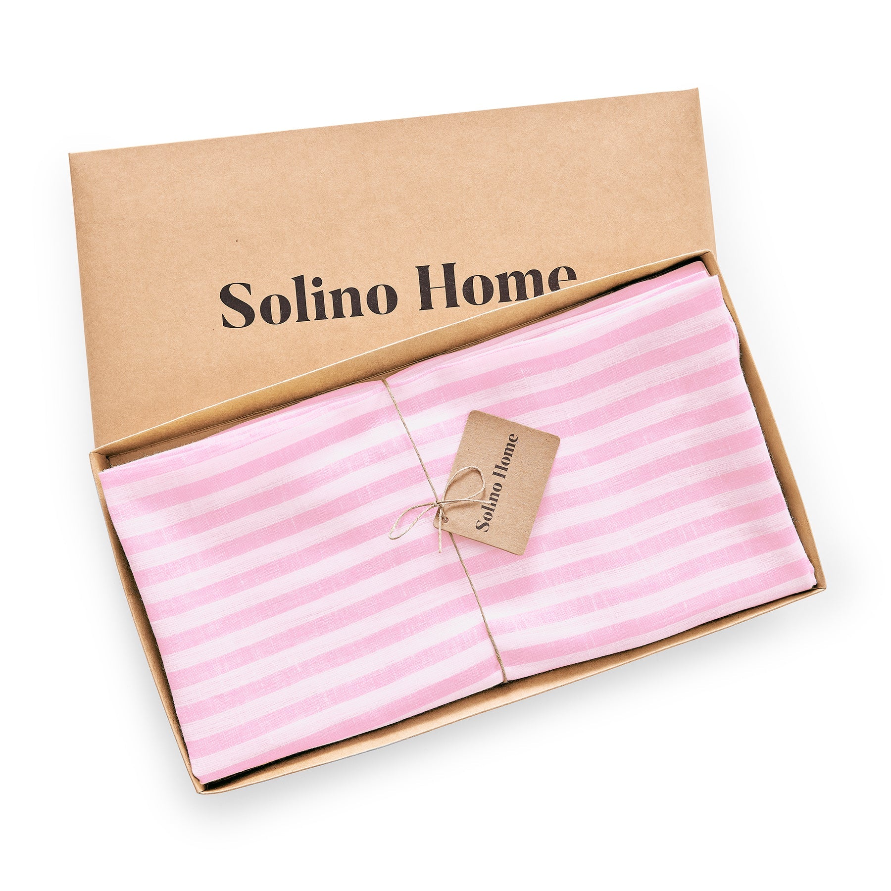 Amalfi Stripe Round Tablecloth