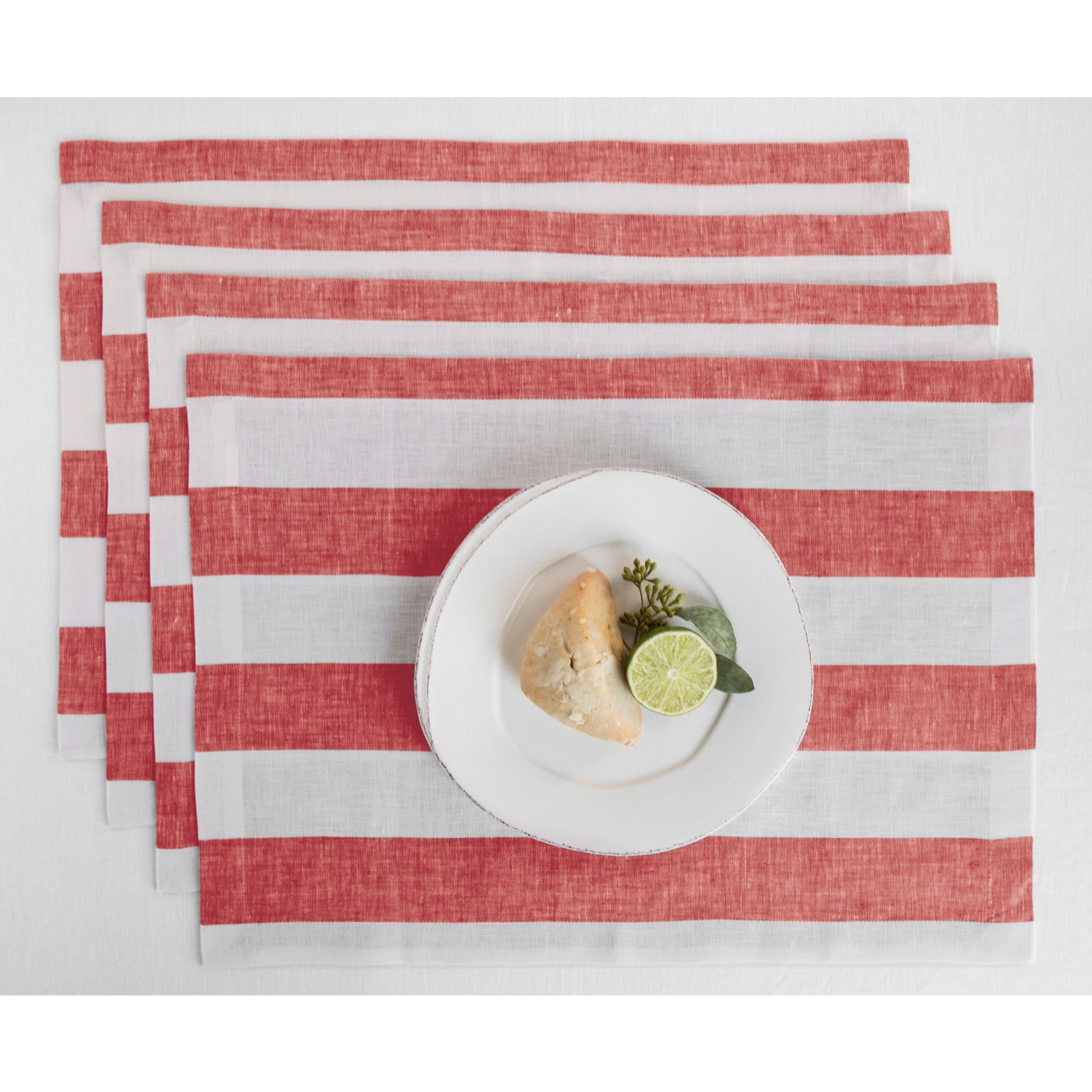 Cabana Stripe Placemats, Set of 4