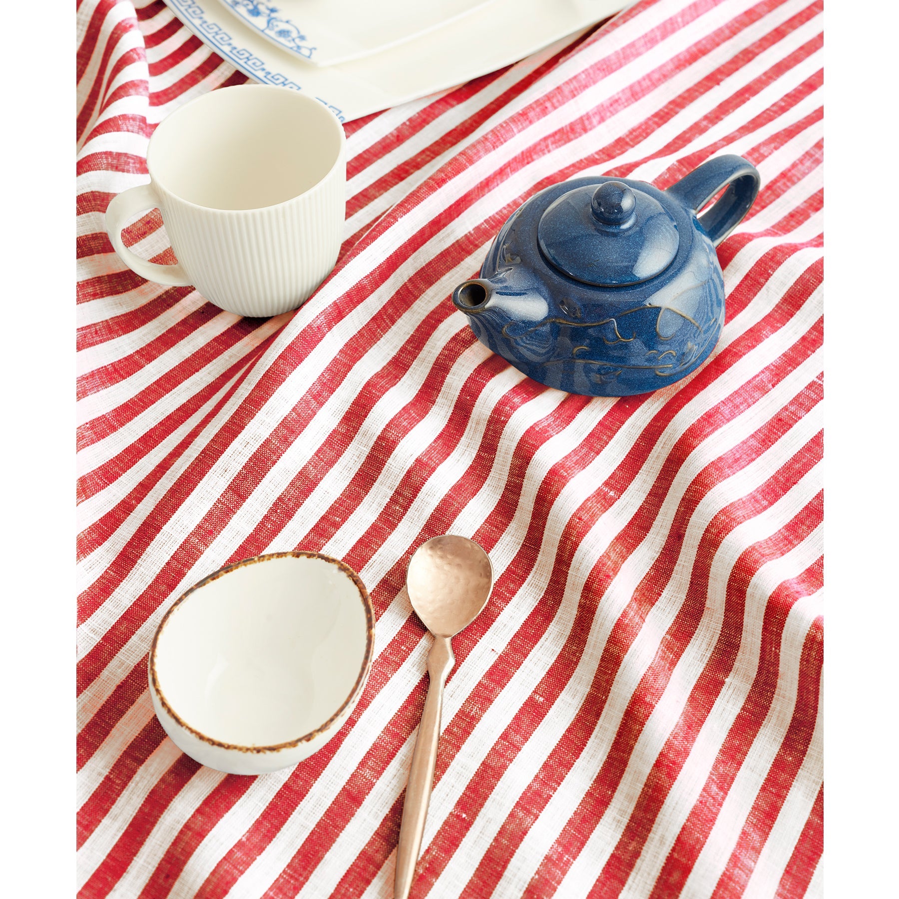 Amalfi Stripe Table Throw