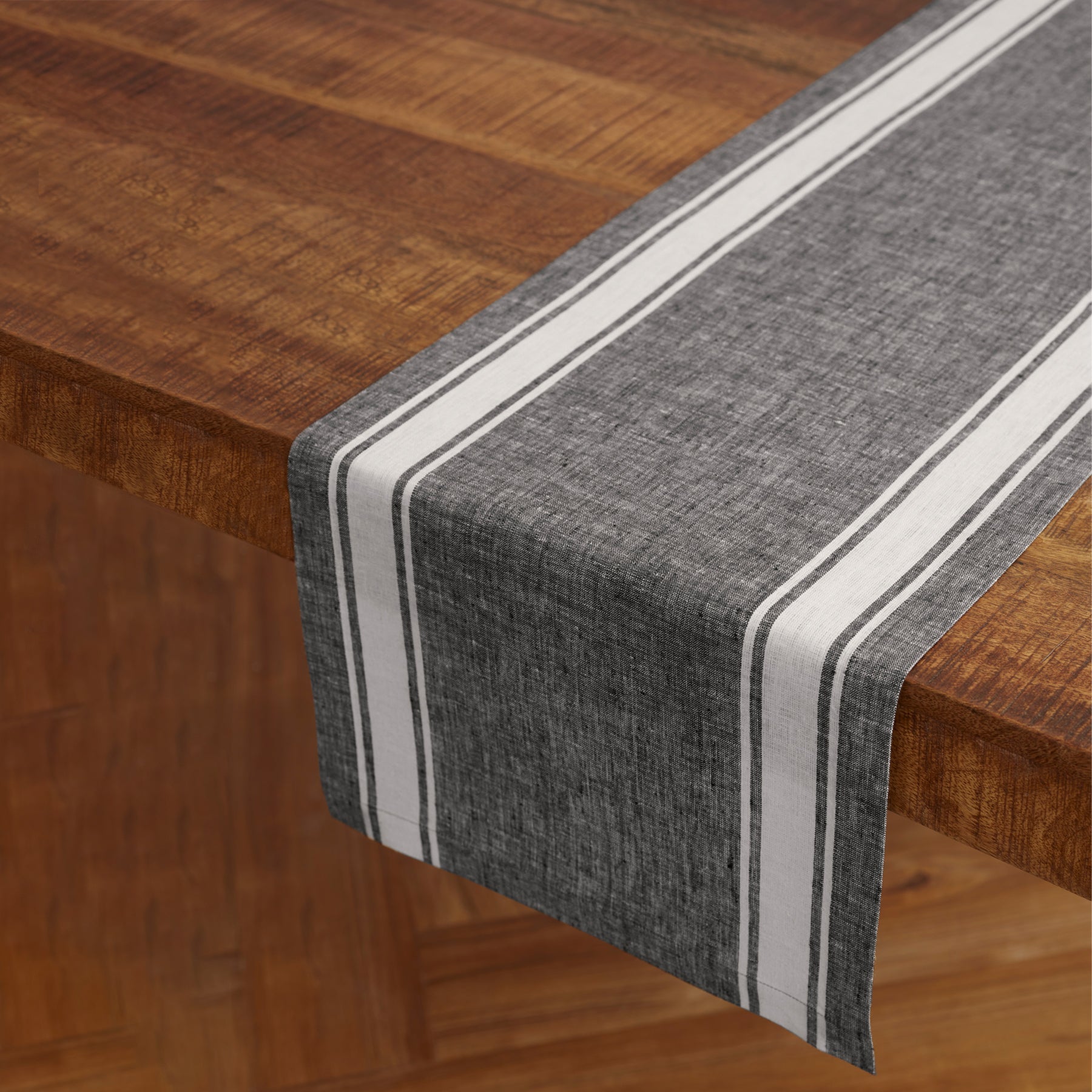 Farmhouse Stripe Table Runner