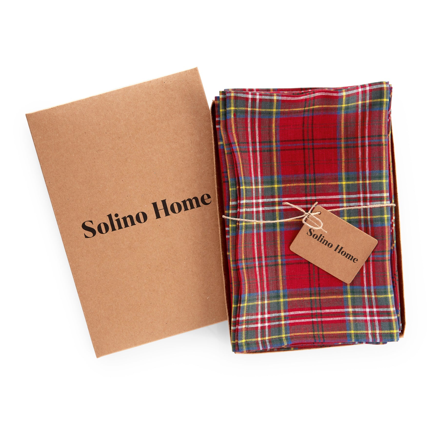 Classic Tartan Plaid Napkins, Set of 4