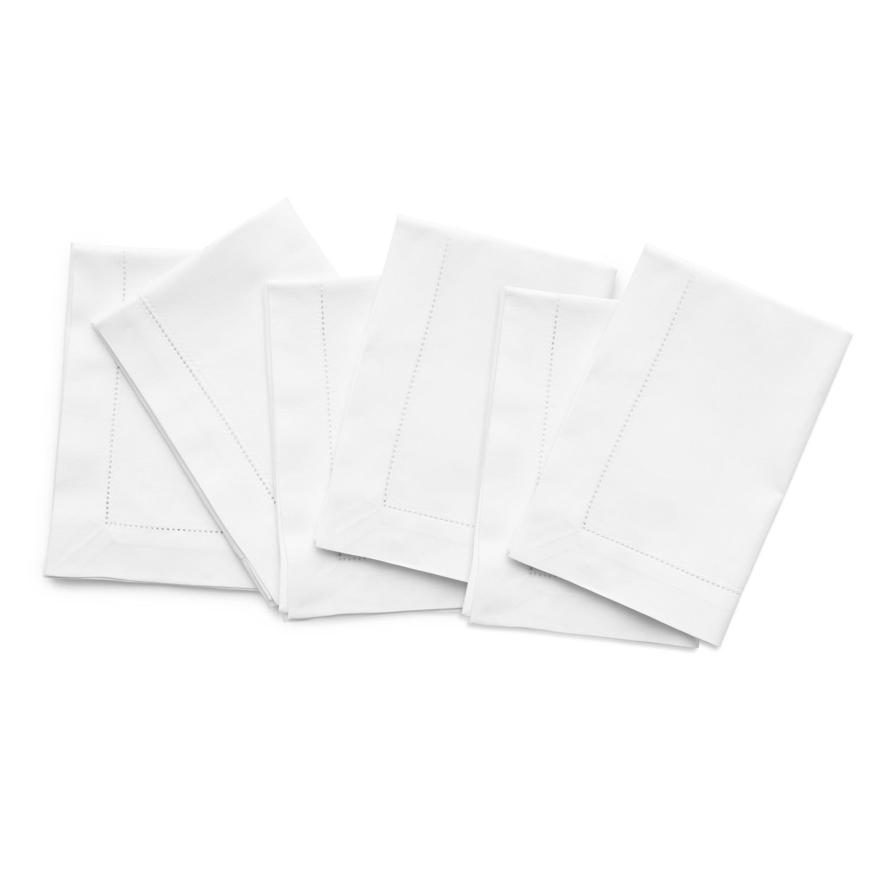 Cotton Linen Hemstitch Napkins