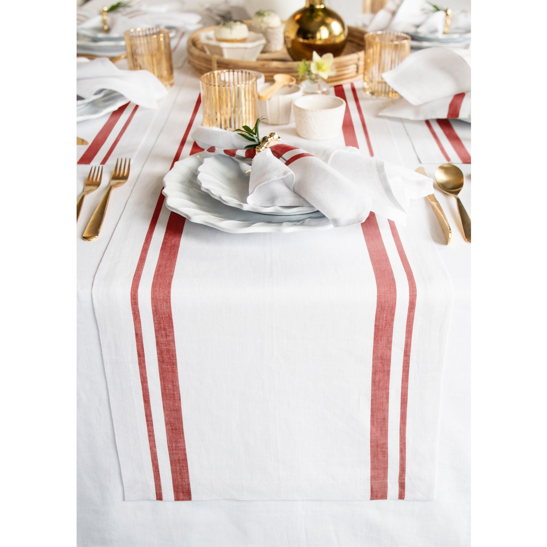 French Stripe Table Runner