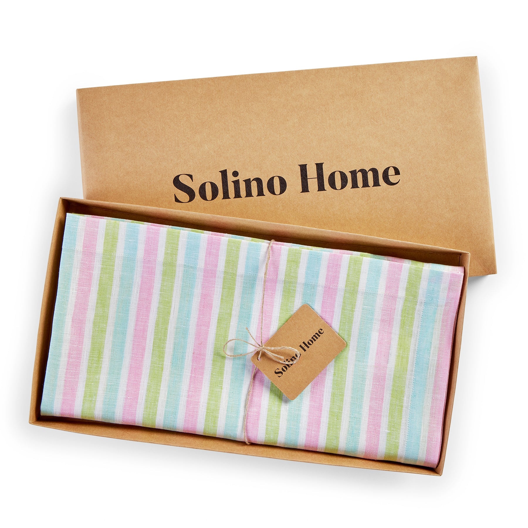 Palm Beach Stripe Table Throw