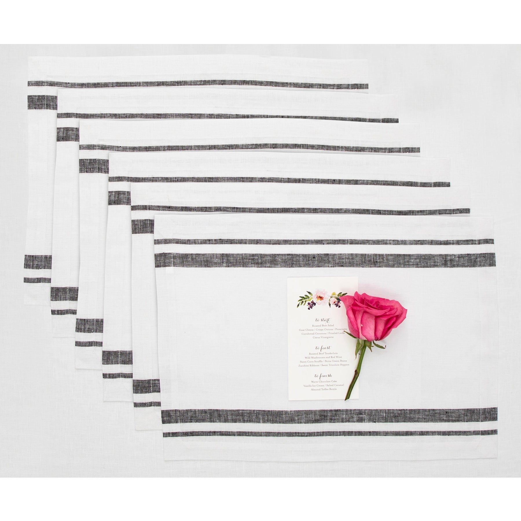 French Stripe Placemats