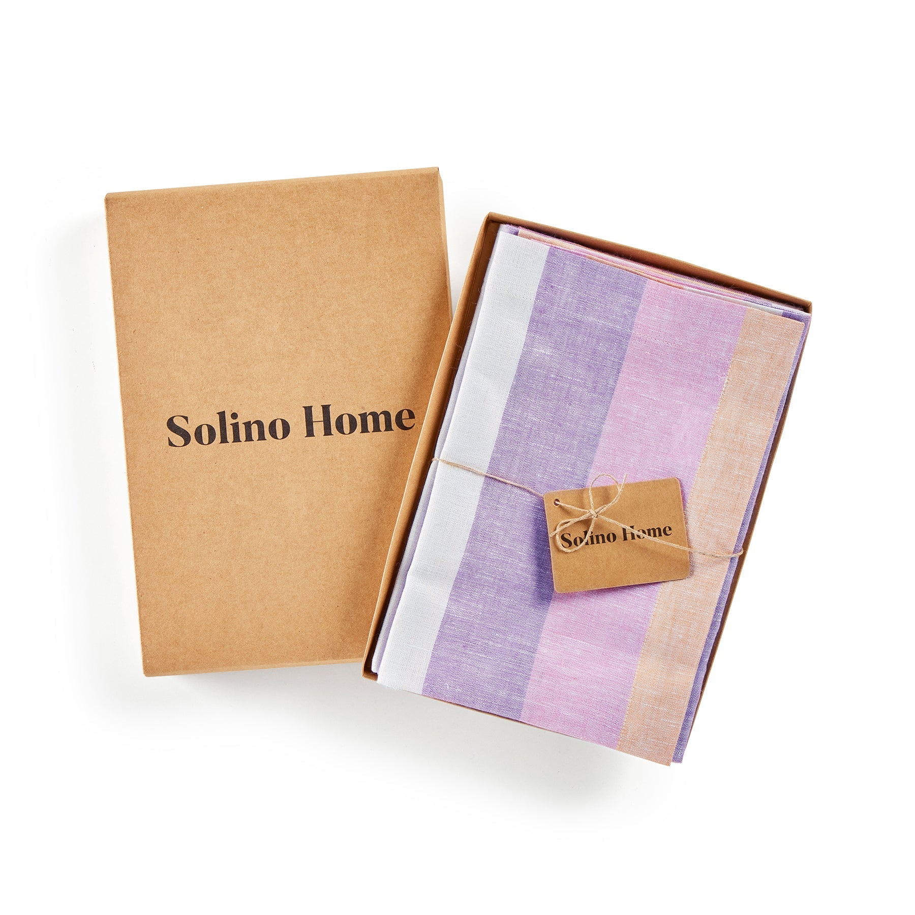 Gelato Stripe Napkins, Set of 4