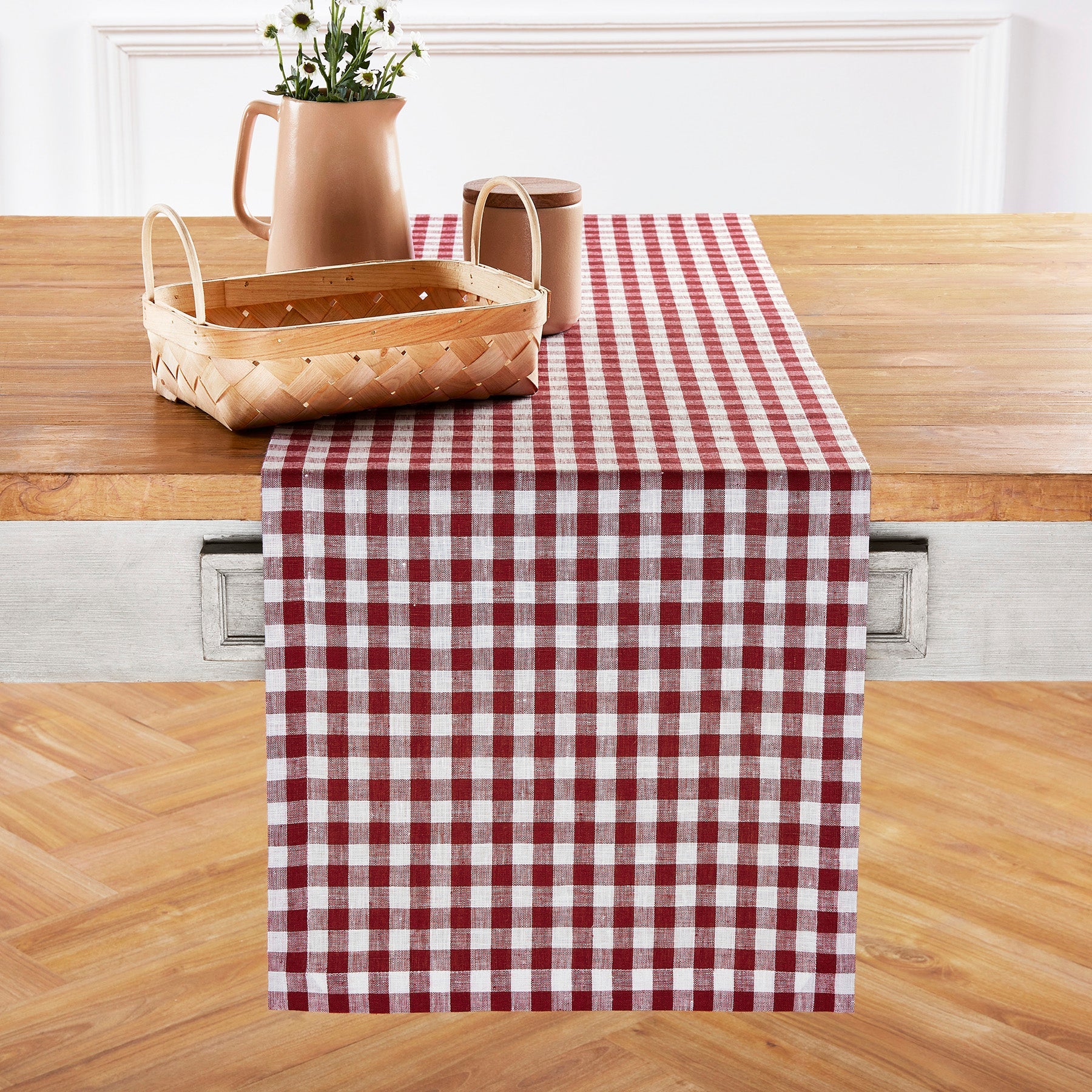 Gingham Table Runner