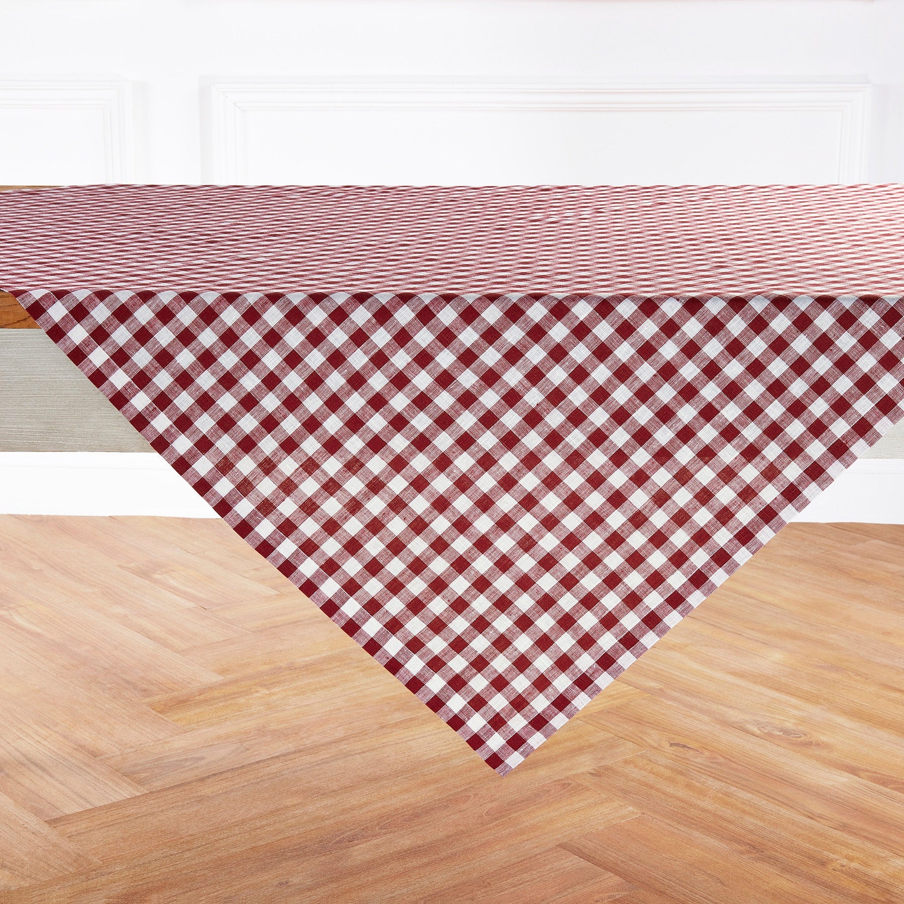 Gingham Table Throw