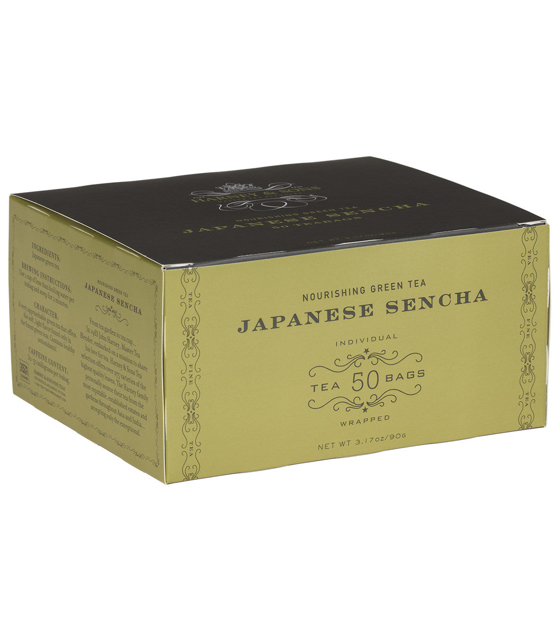 Japanese Sencha Teabags Box of 50 Wrapped Teabags