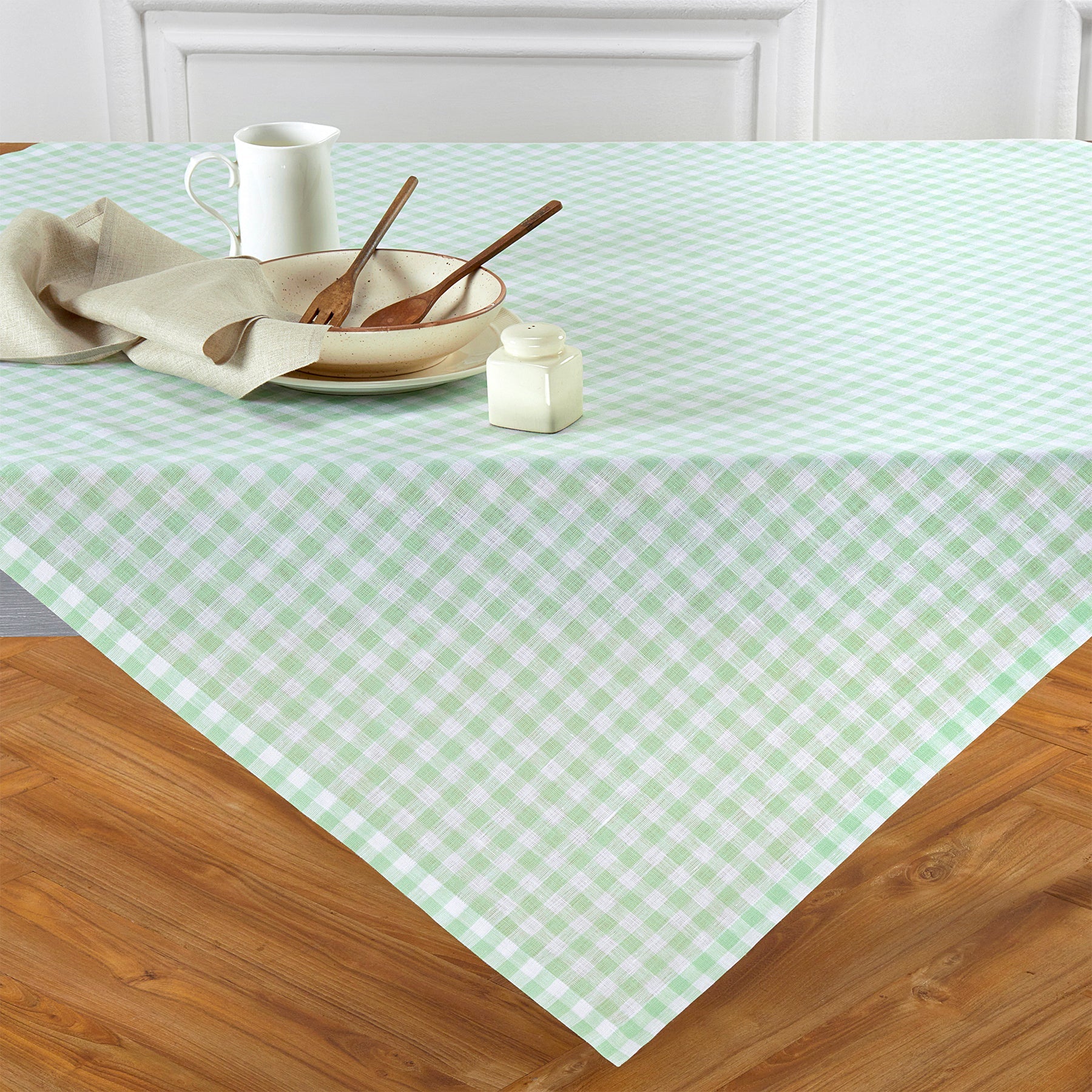 Gingham Table Throw