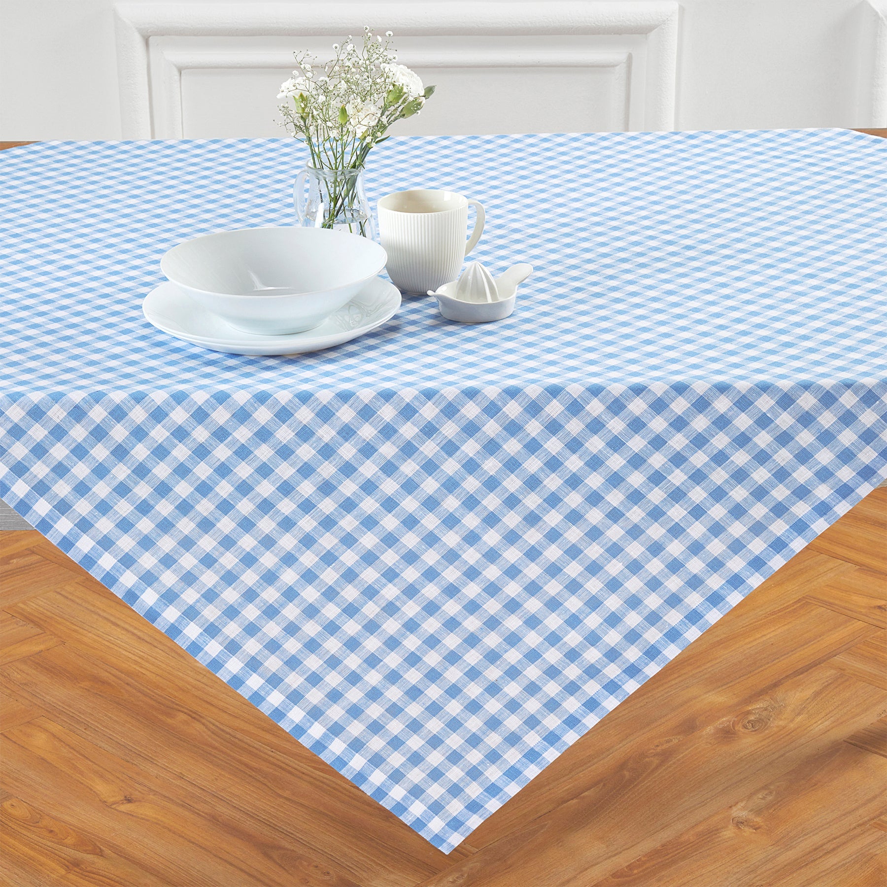 Gingham Table Throw