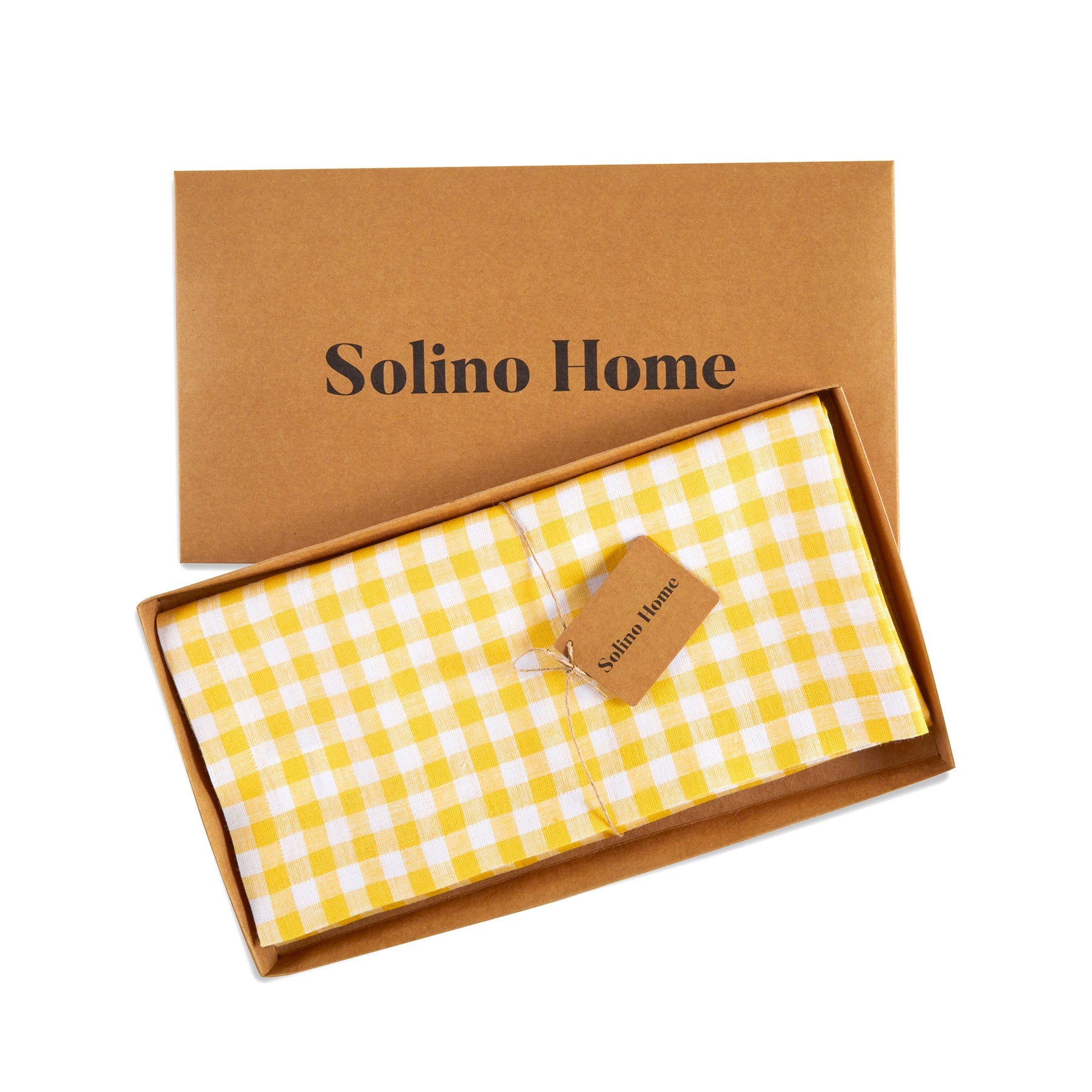 Gingham Table Throw