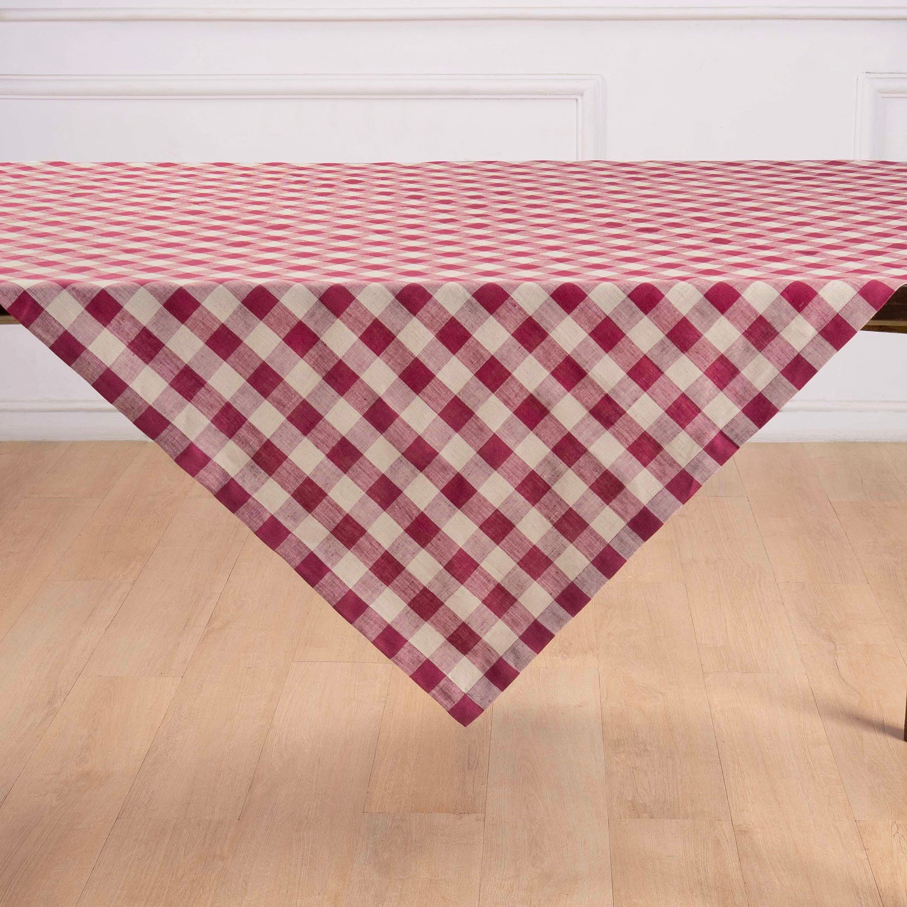 Morgan Check Table Throw