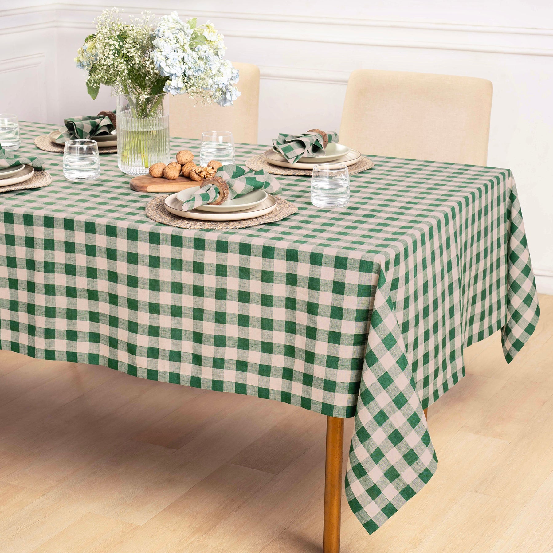 Morgan Check Tablecloth