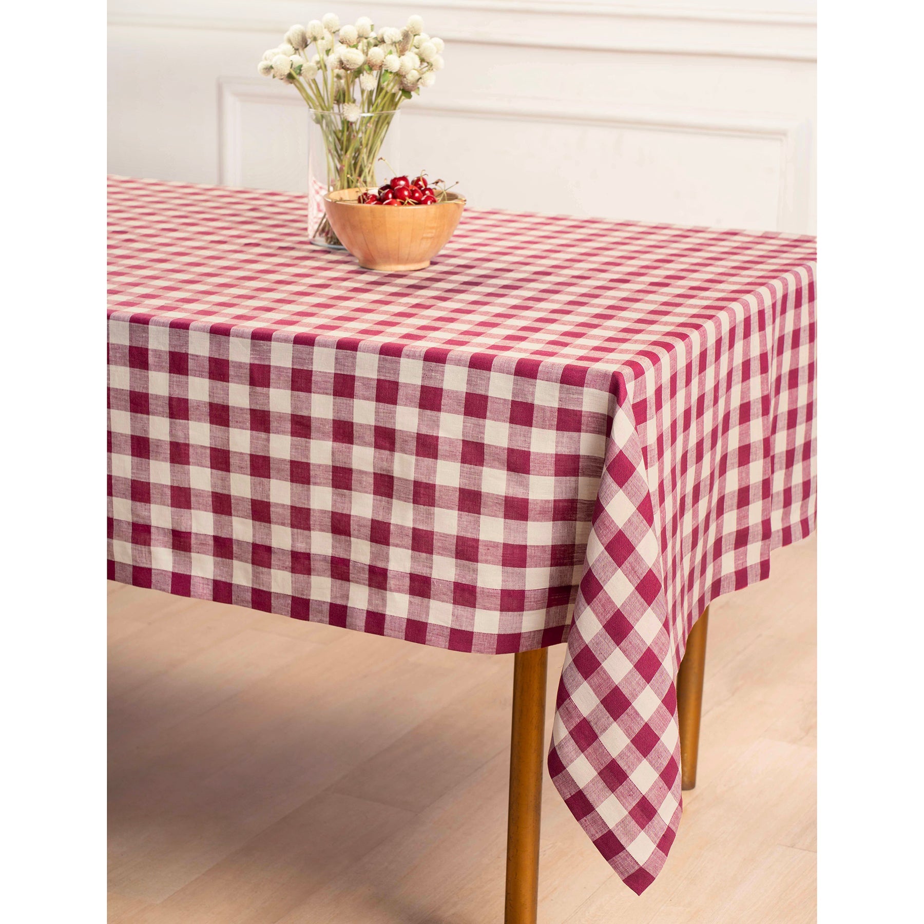 Morgan Check Tablecloth