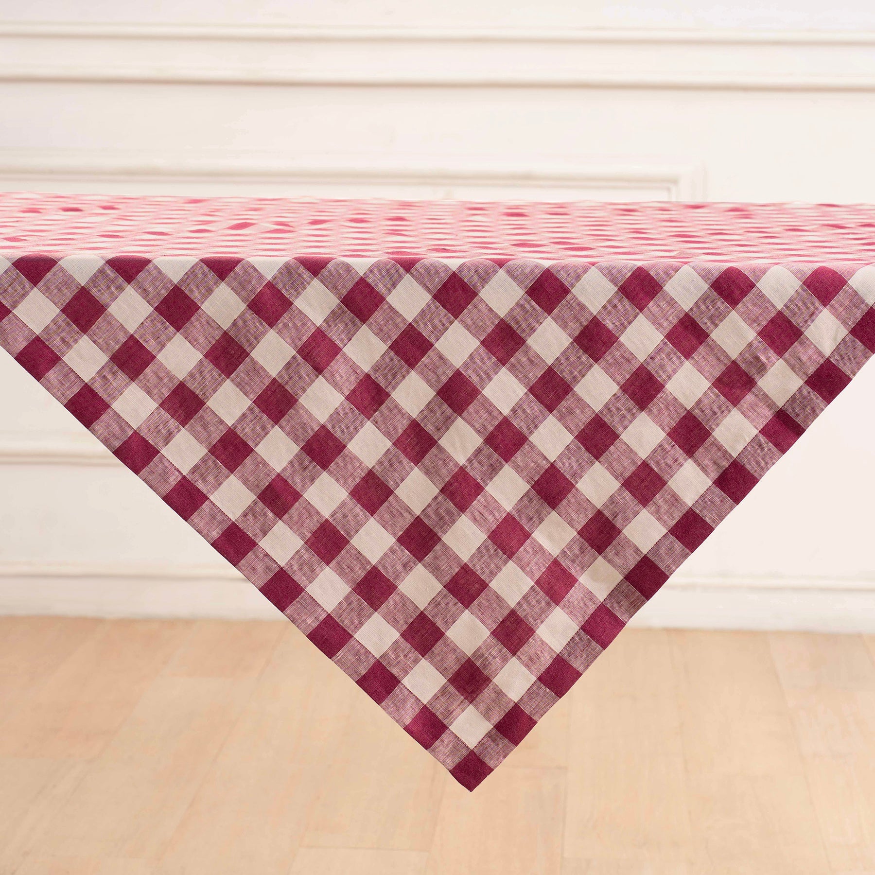 Morgan Check Table Throw