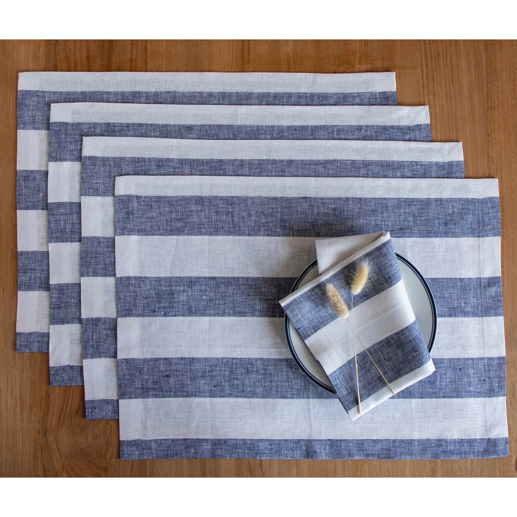 Cabana Stripe Placemats, Set of 4