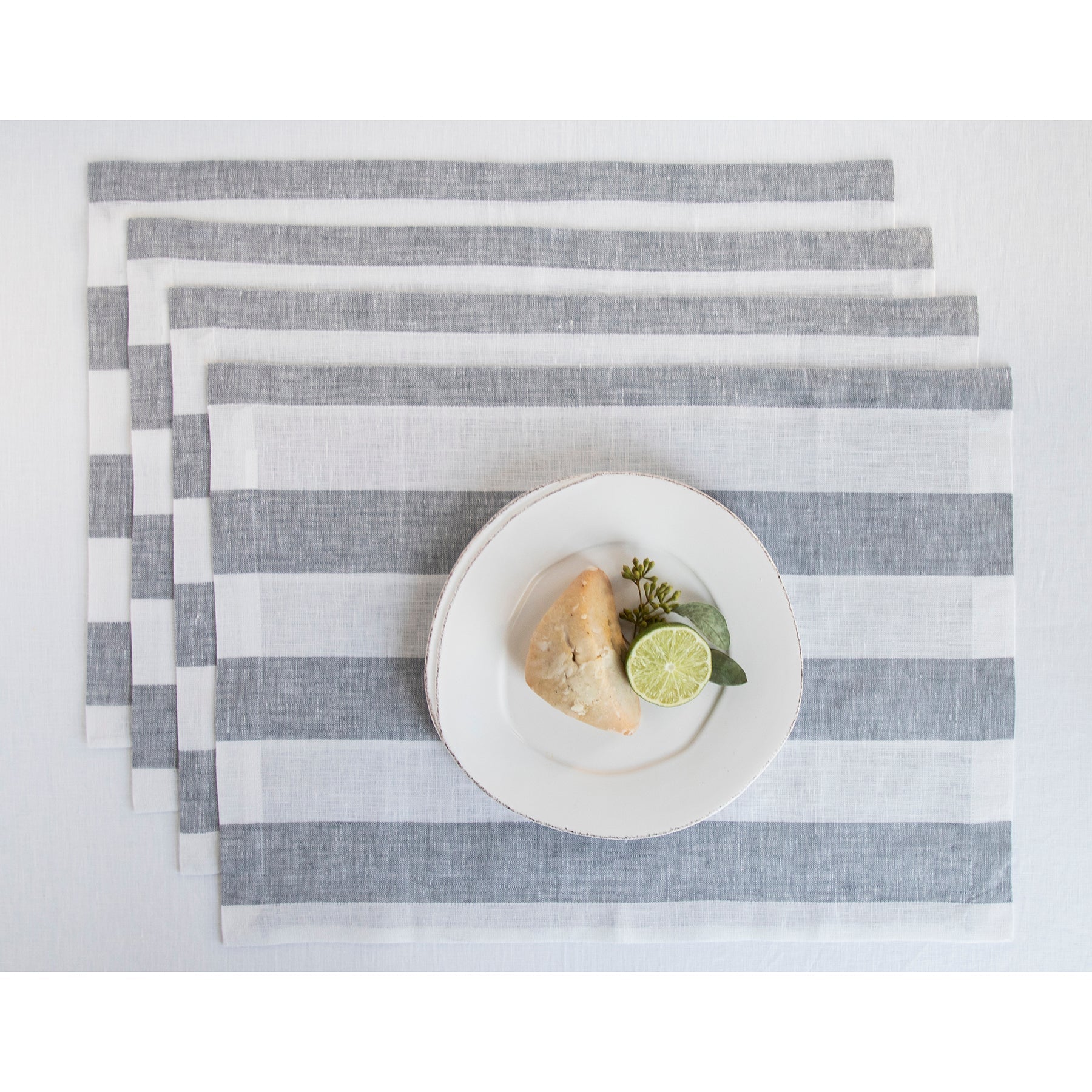 Cabana Stripe Placemats, Set of 4