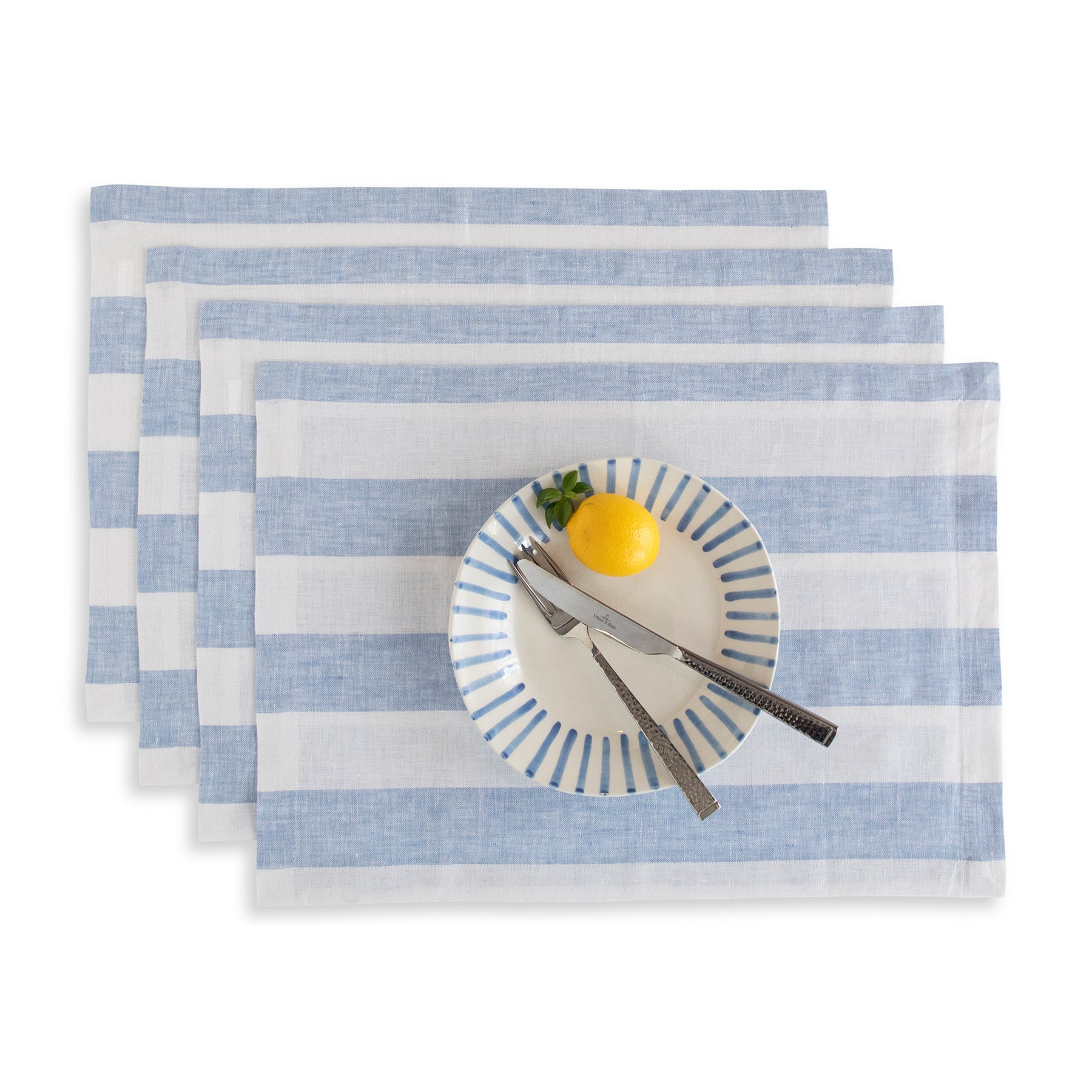 Cabana Stripe Placemats, Set of 4