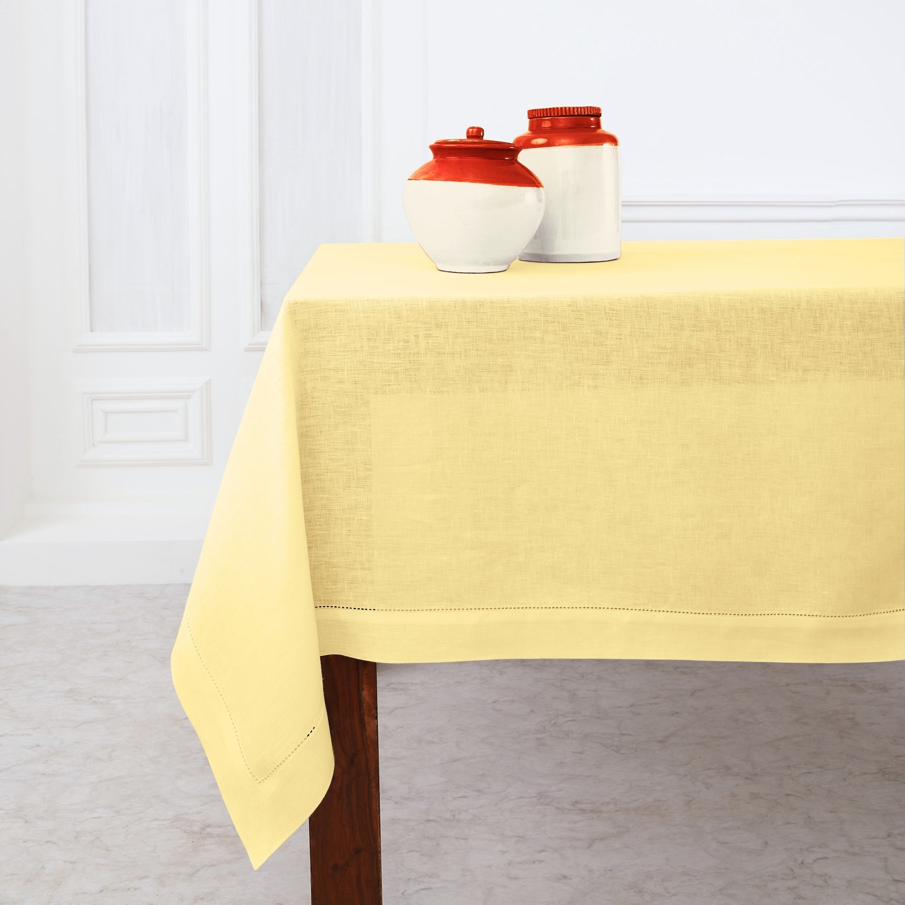 Classic Hemstitch Tablecloth