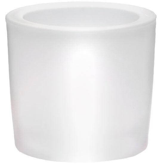 Heavy Glass Votive Candle Holders - 50% Recycled Glass Frosted