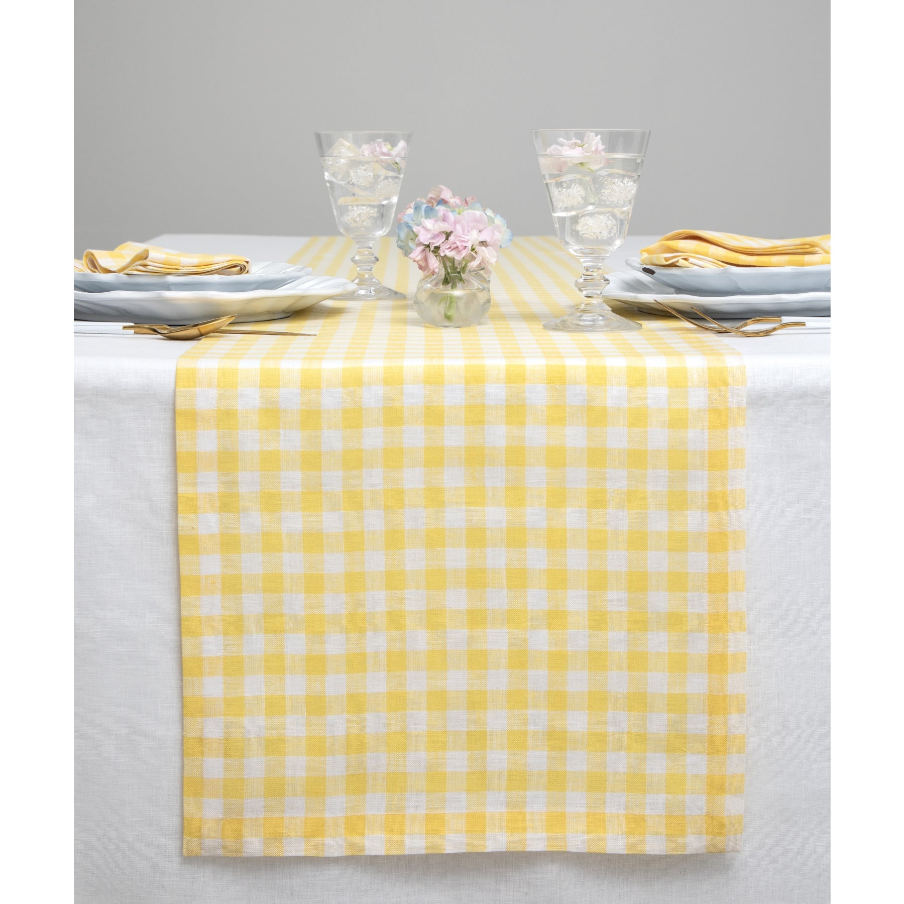 Gingham Table Runner