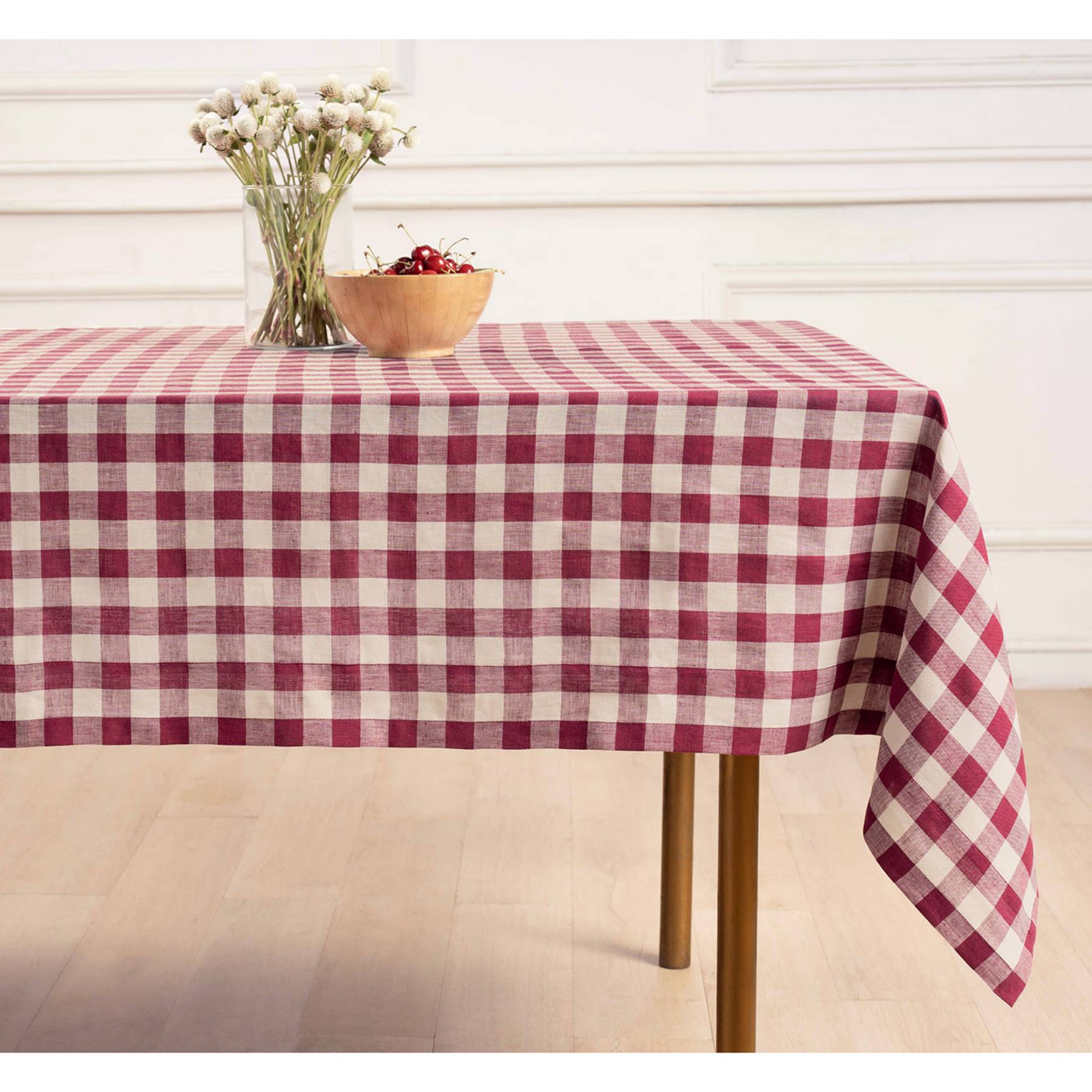 Morgan Check Tablecloth