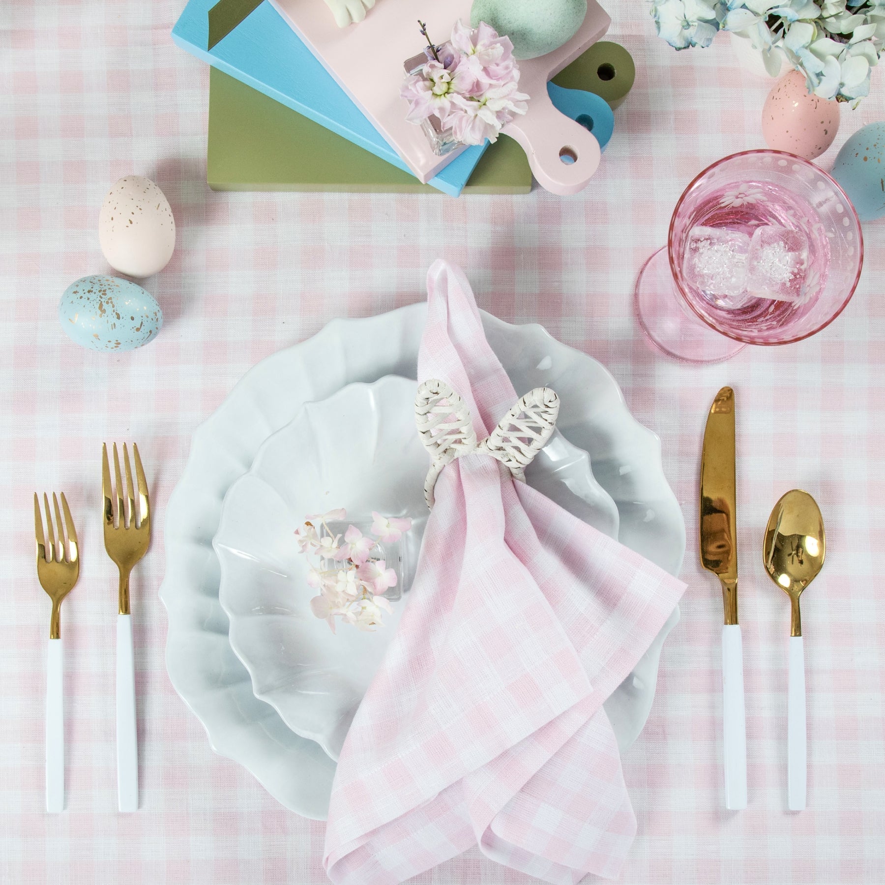 Gingham Napkins, Set of 4