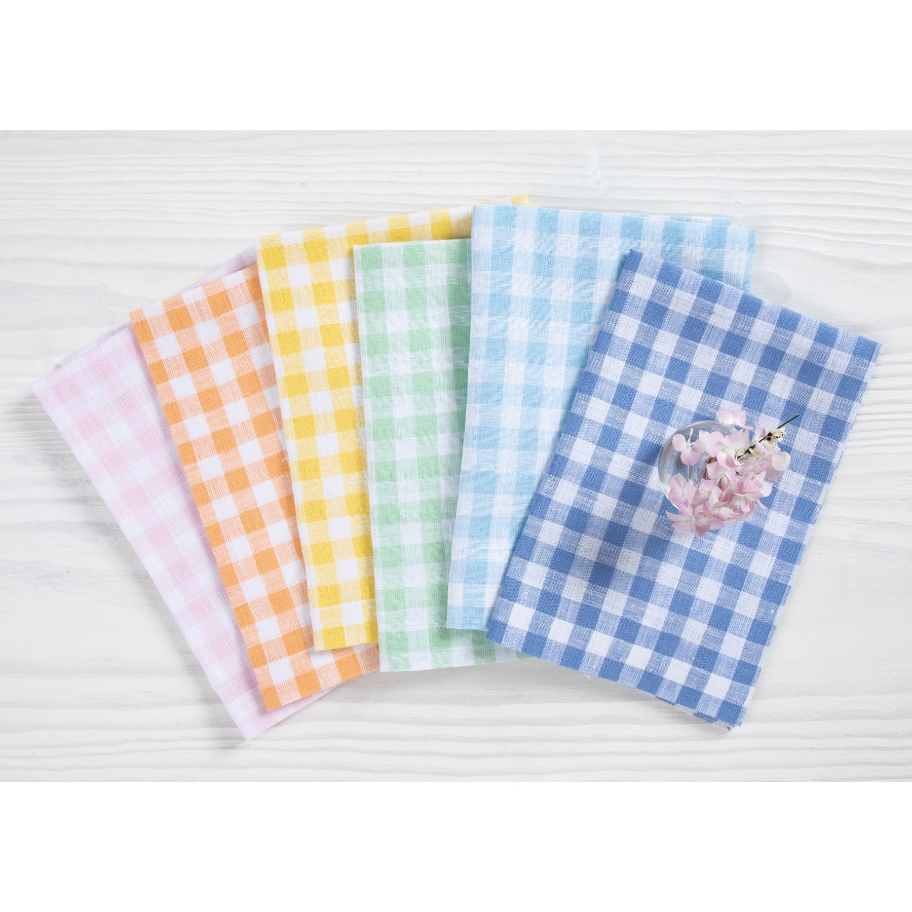 Gingham Placemats, Set of 4