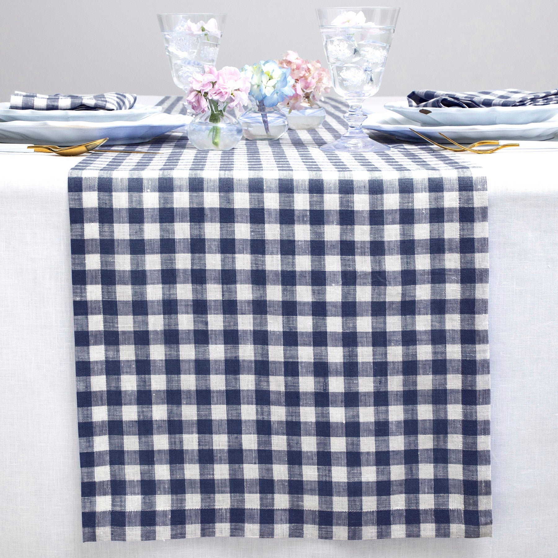 Gingham Table Runner