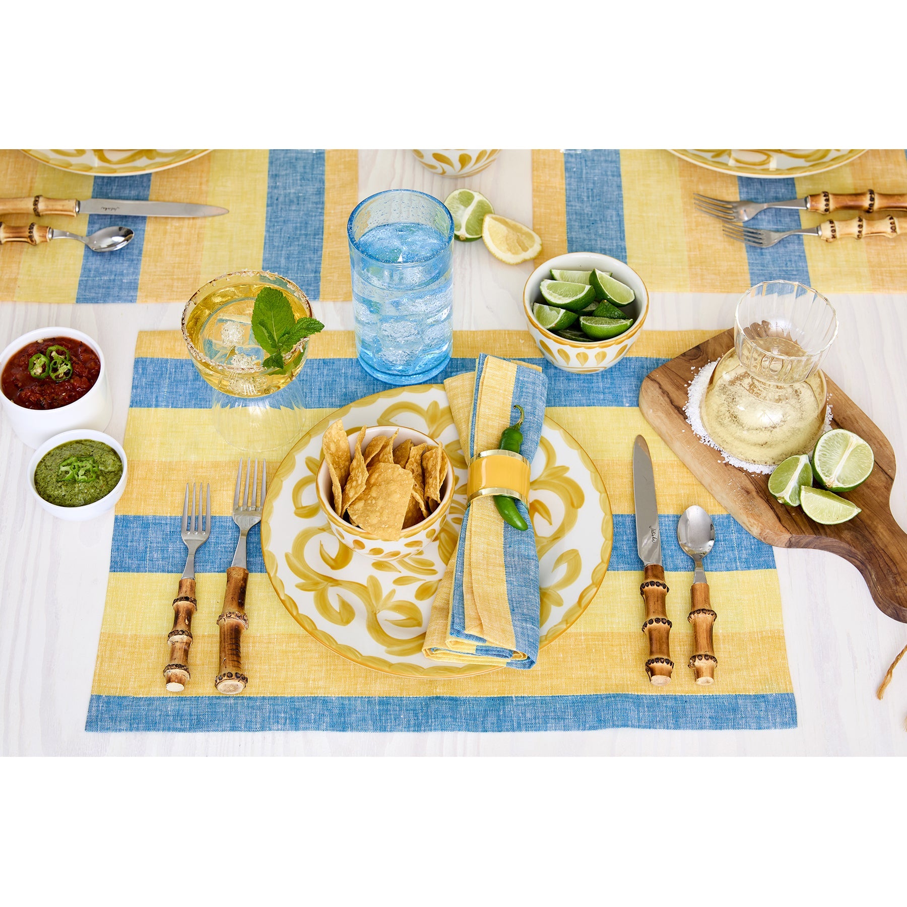 Cabana Stripe Placemats, Set of 4
