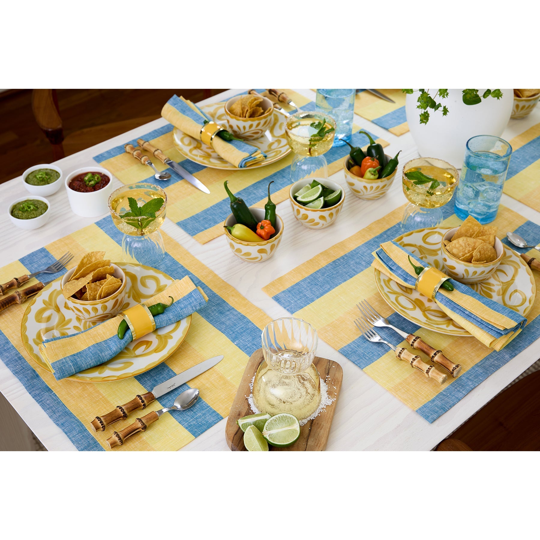 Cabana Stripe Placemats, Set of 4