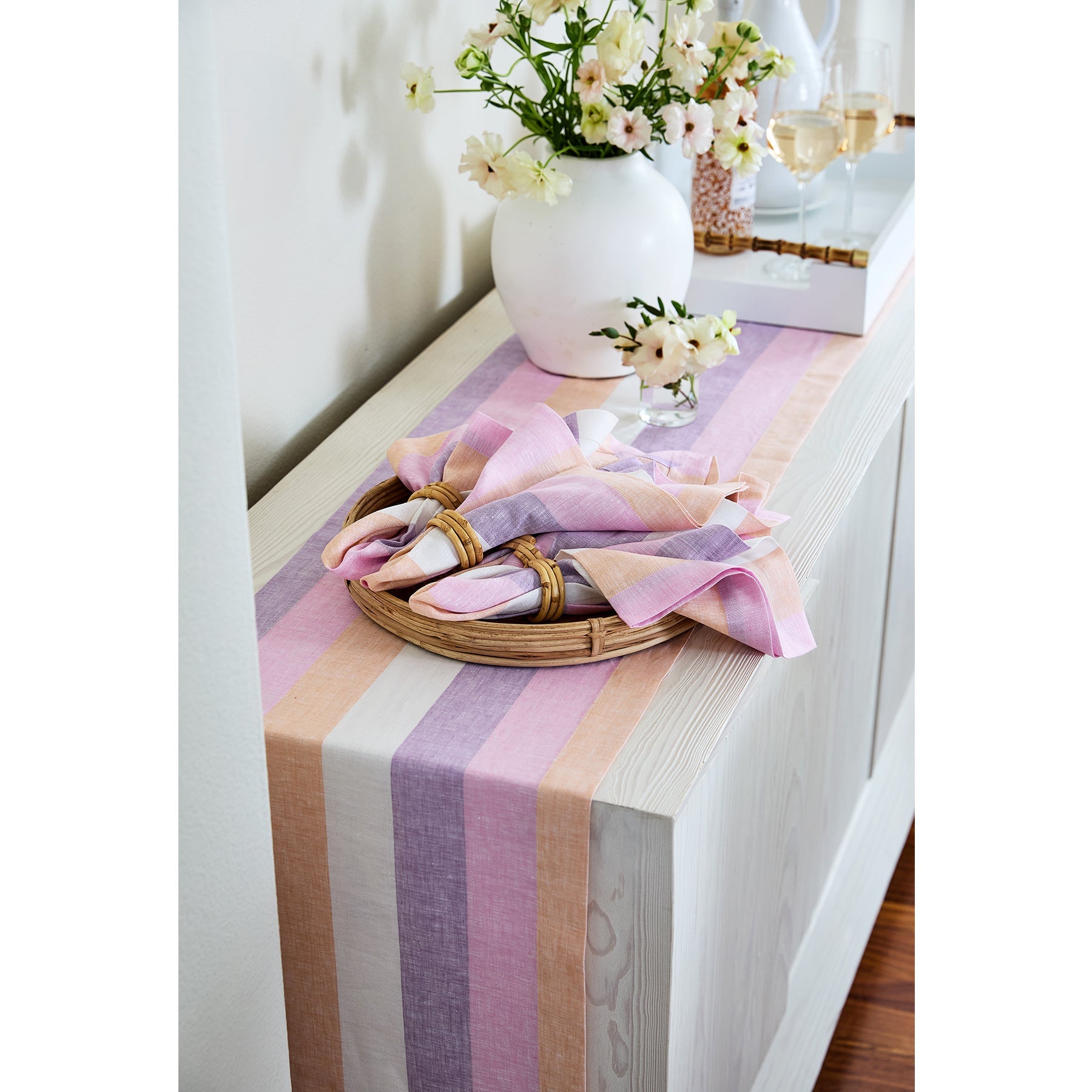 Gelato Stripe Table Runner