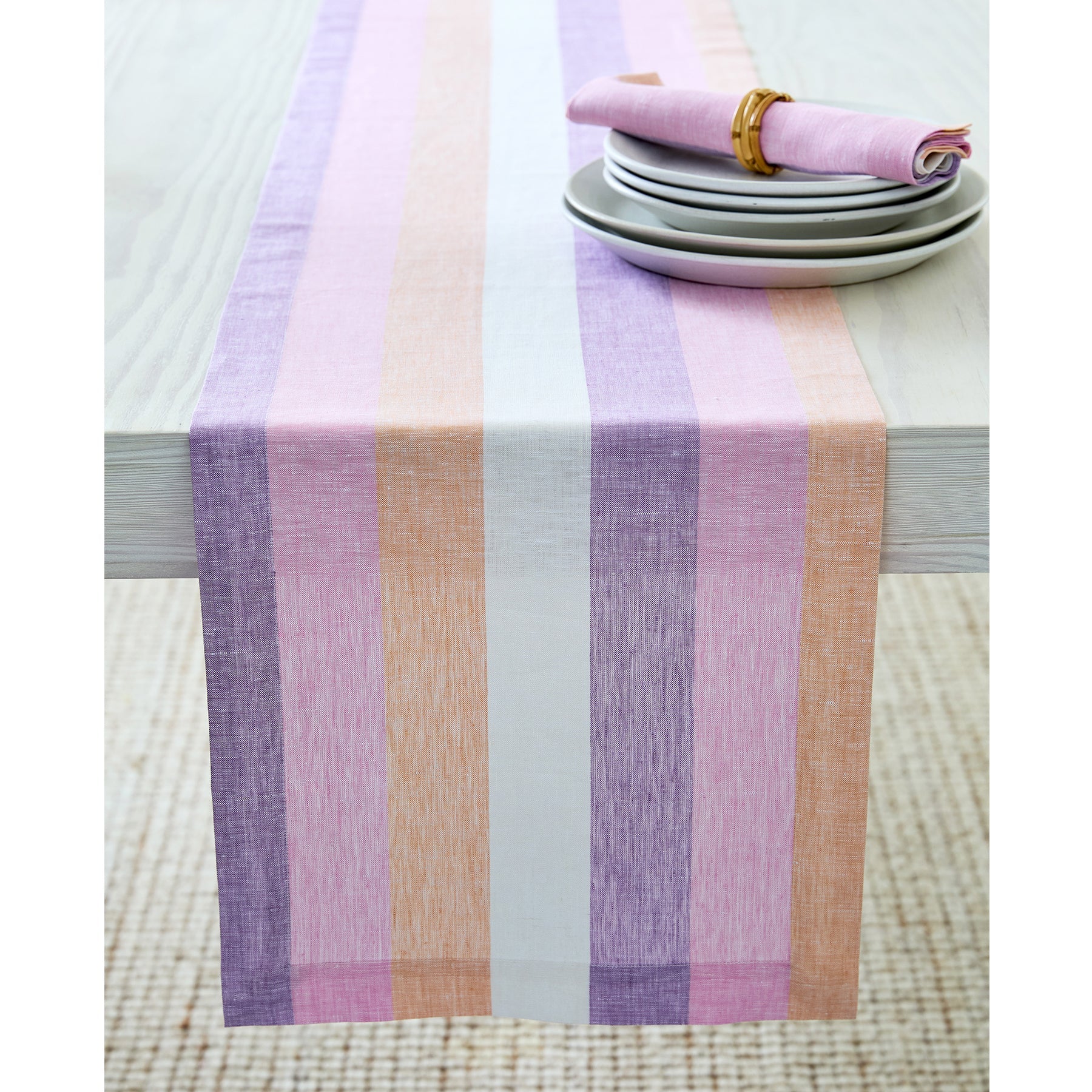 Gelato Stripe Table Runner