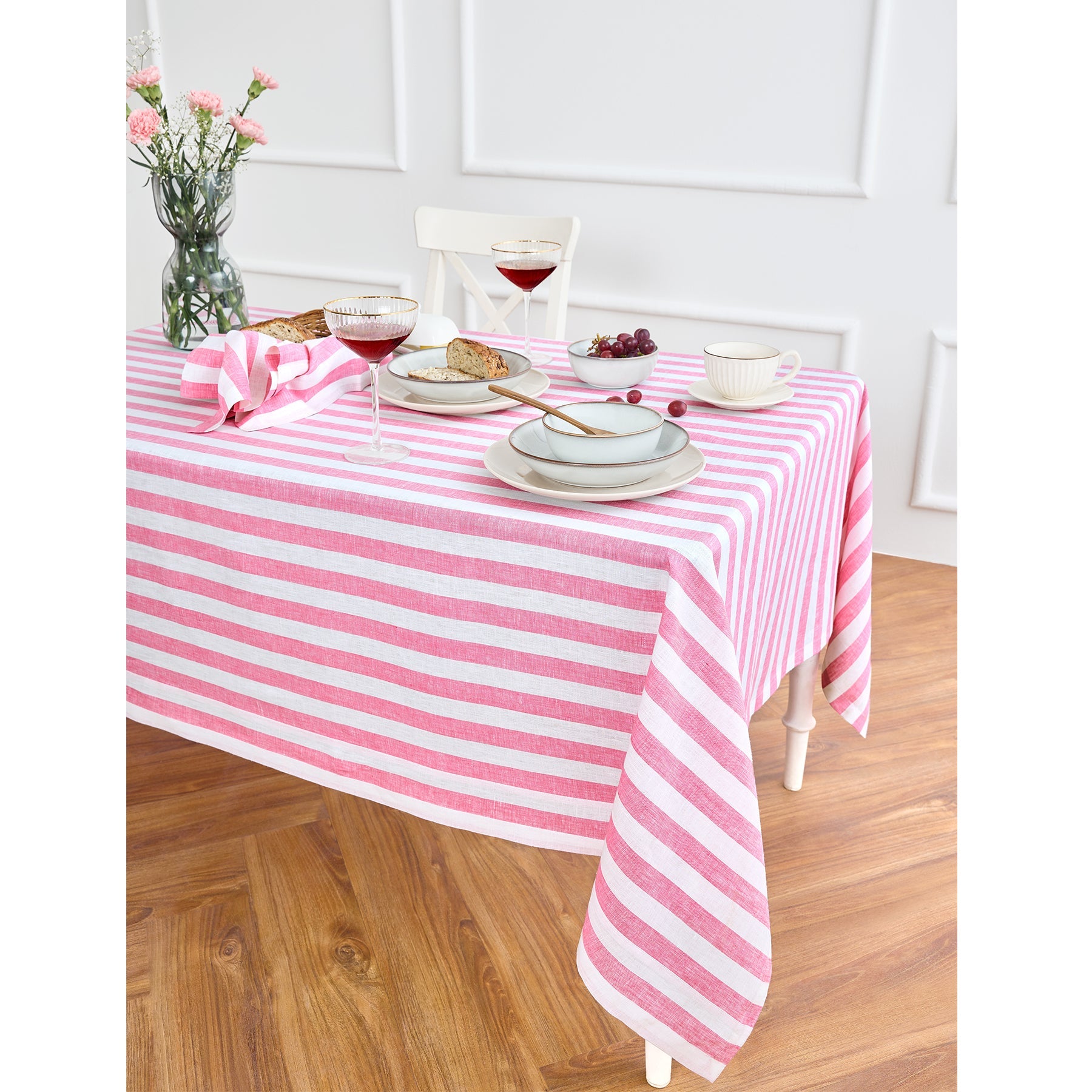 Sorrento Stripe Tablecloth