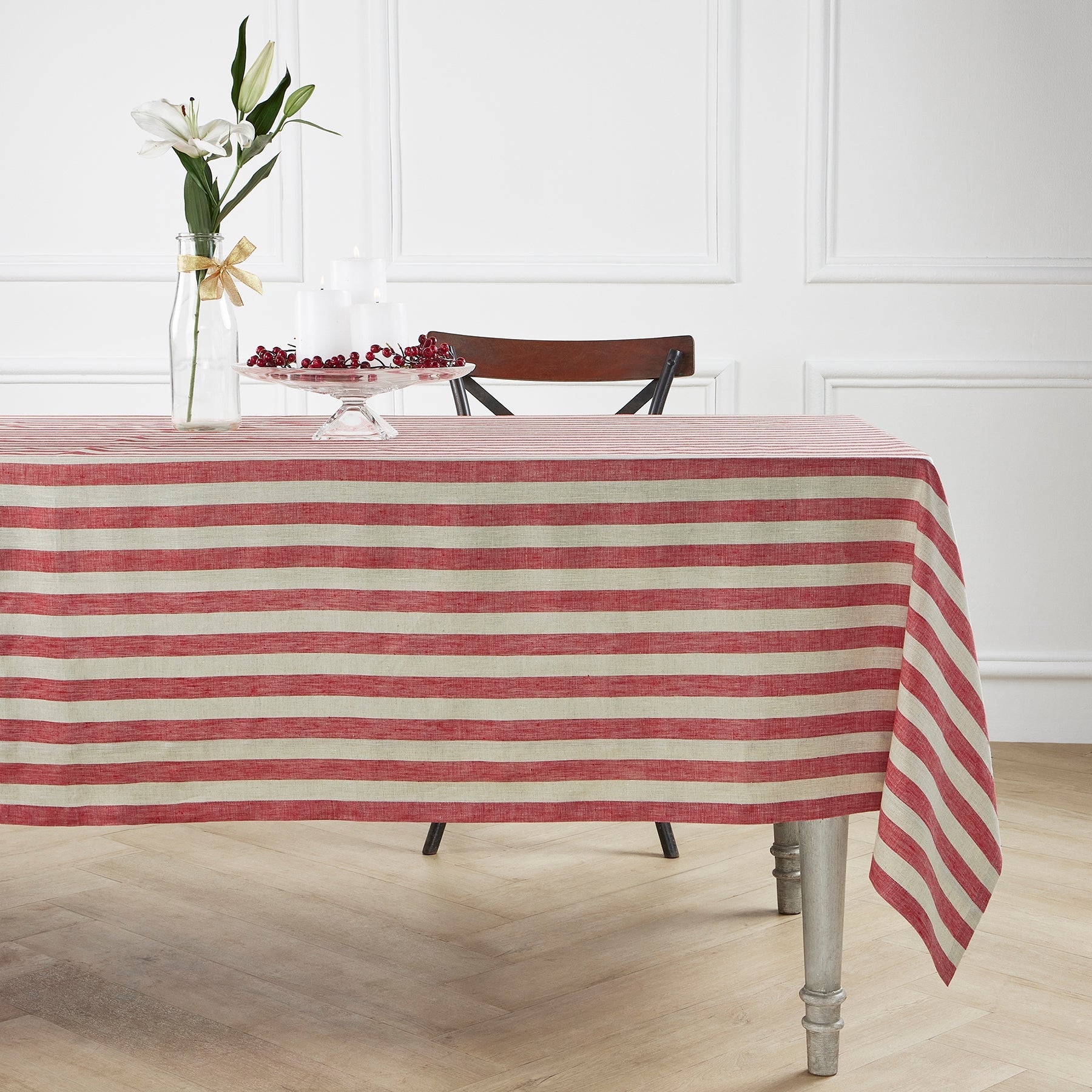 Sorrento Stripe Tablecloth