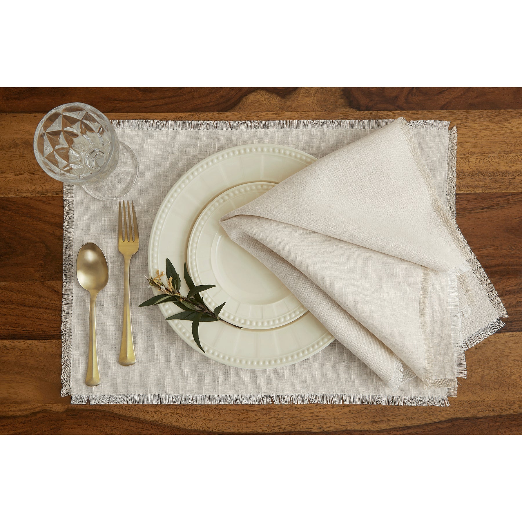 Fringe Placemats, Set of 4