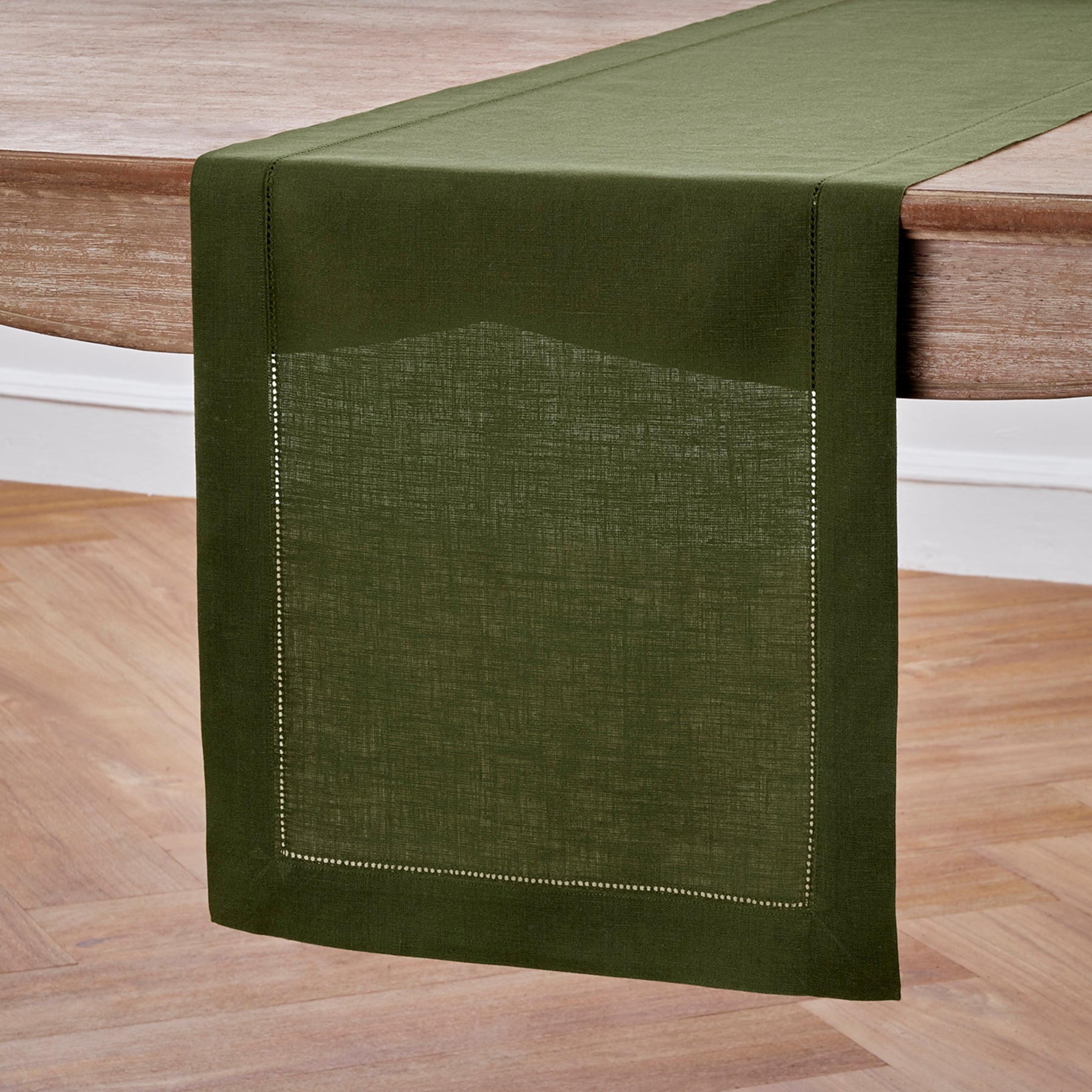 Classic Hemstitch Table Runner