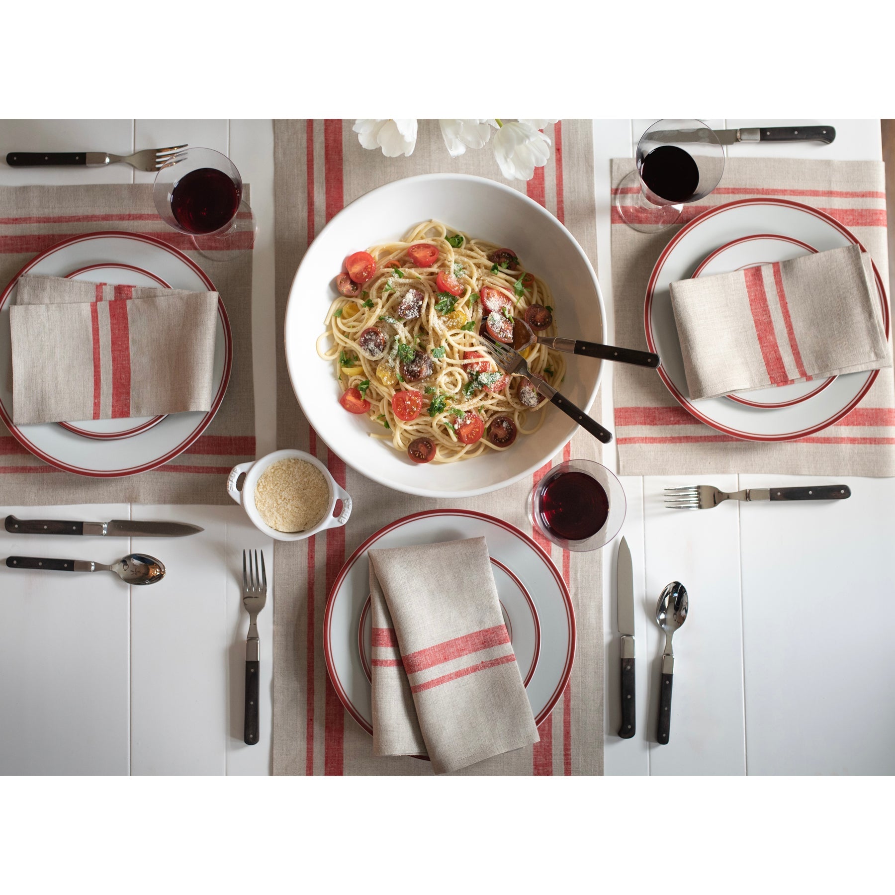 French Stripe Table Runner