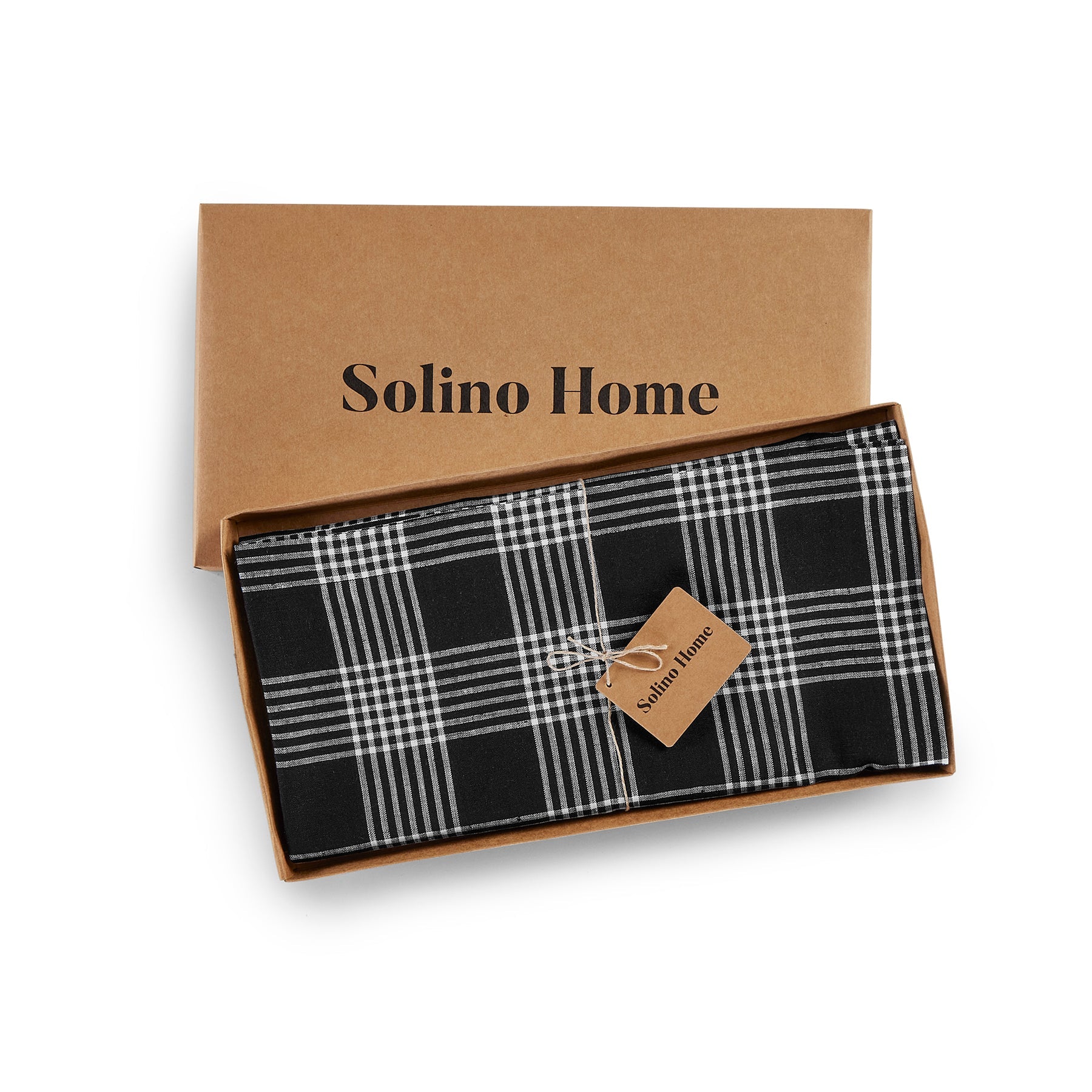 Glen Check Table Throw