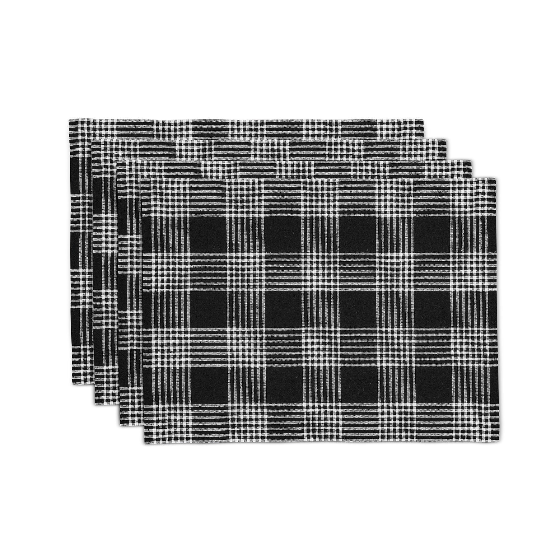 Glen Check Placemats, Set of 4