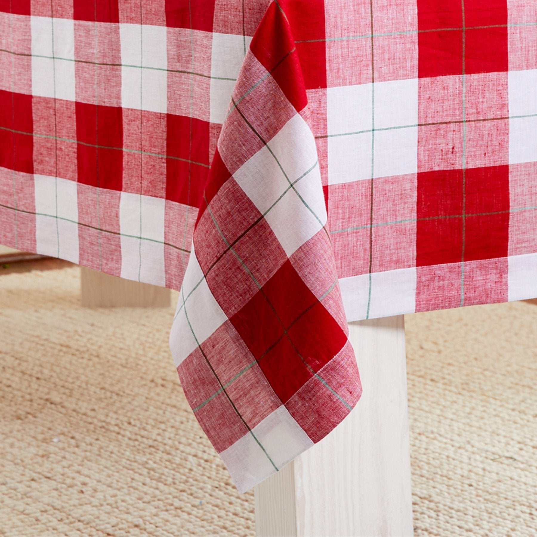 Very Merry Plaid Tablecloth