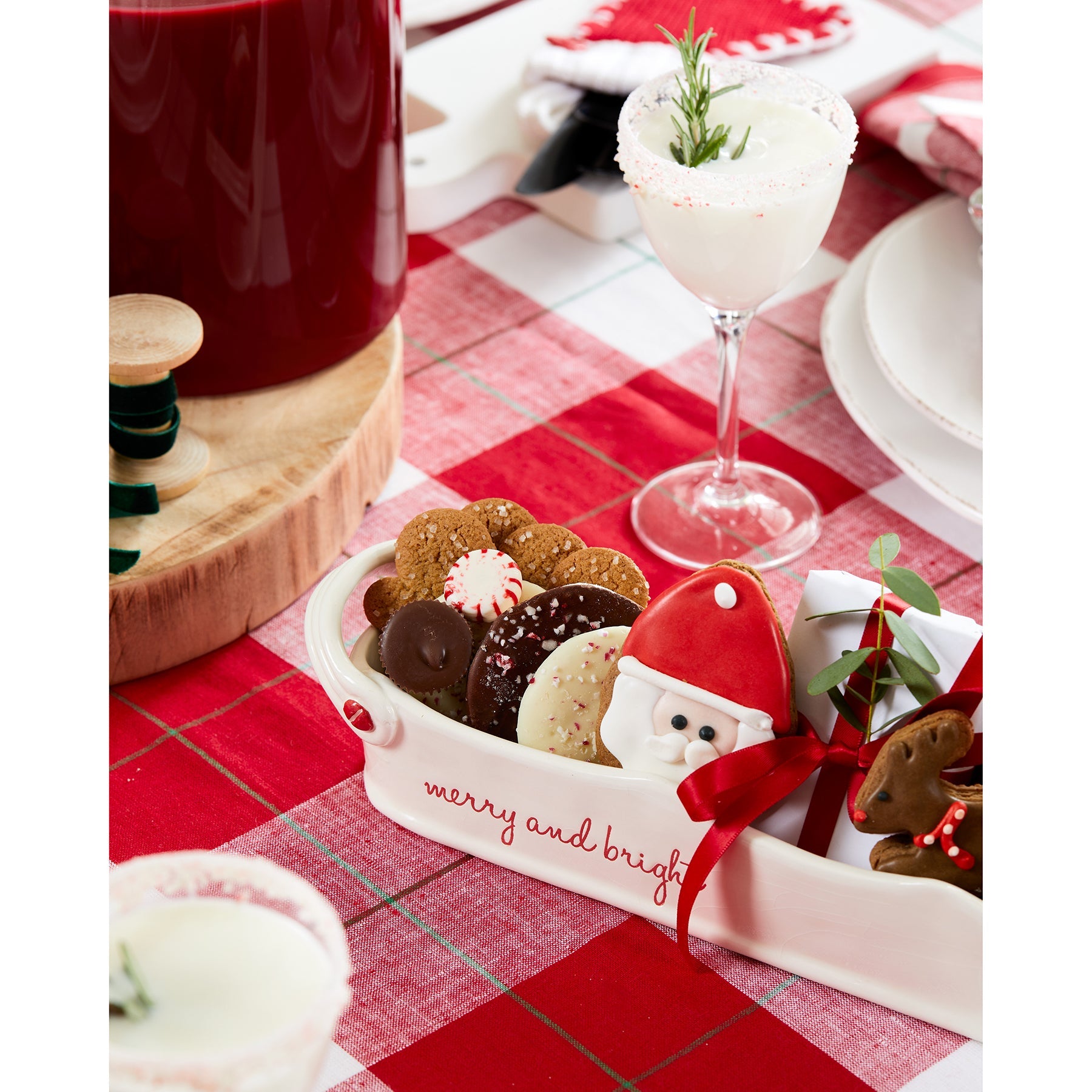 Very Merry Plaid Tablecloth