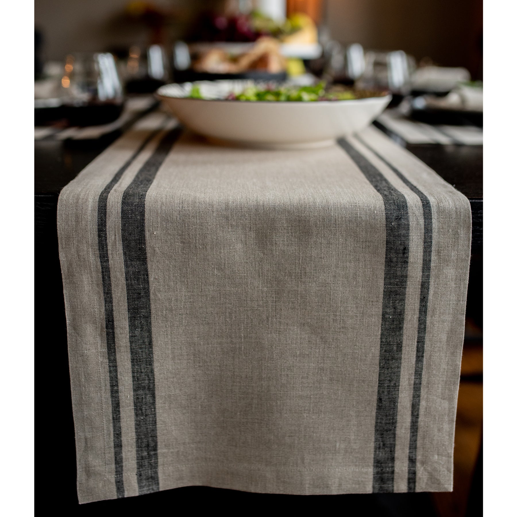 French Stripe Table Runner