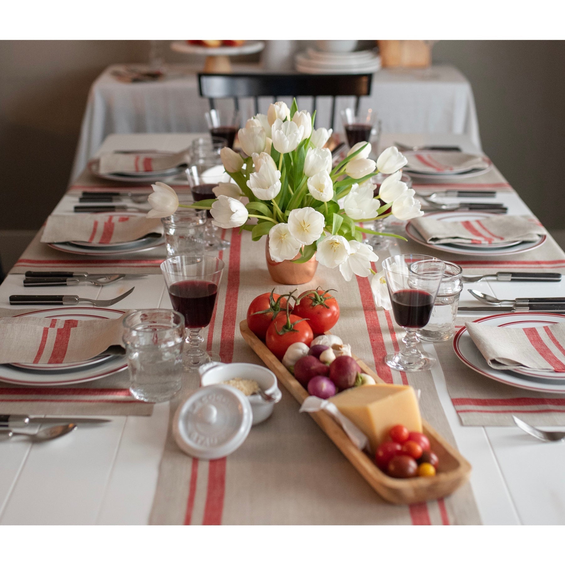 French Stripe Table Runner