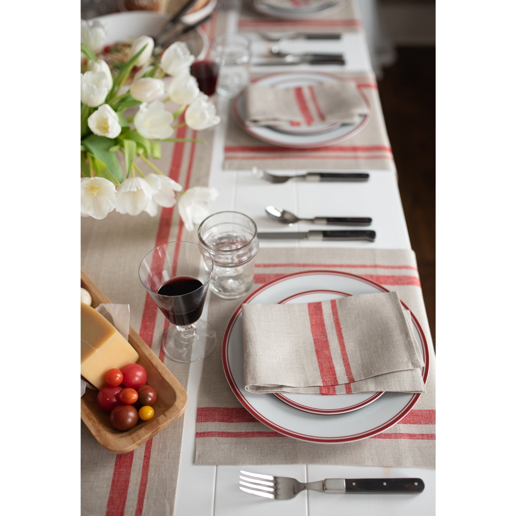 French Stripe Table Runner