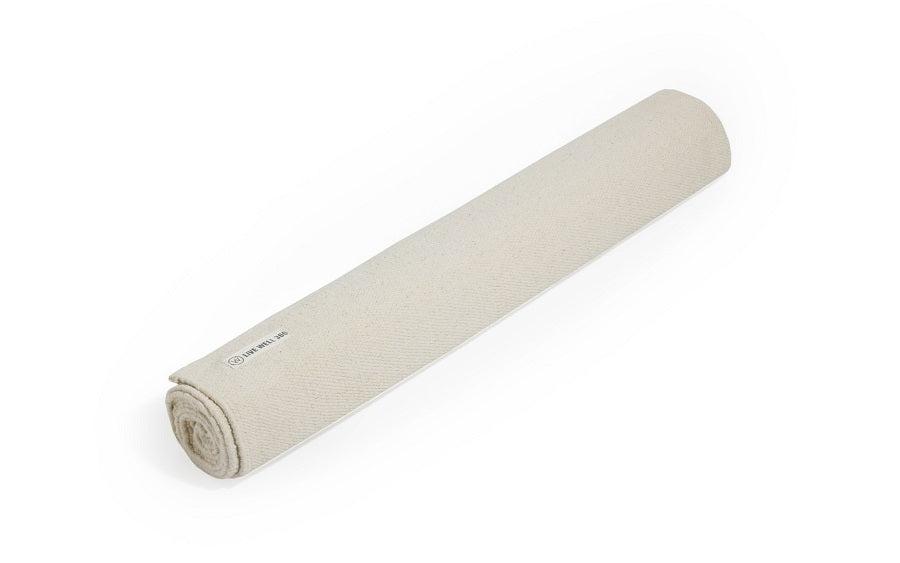 THE YOGI - Organic Cotton Yoga Mat Natural Cotton
