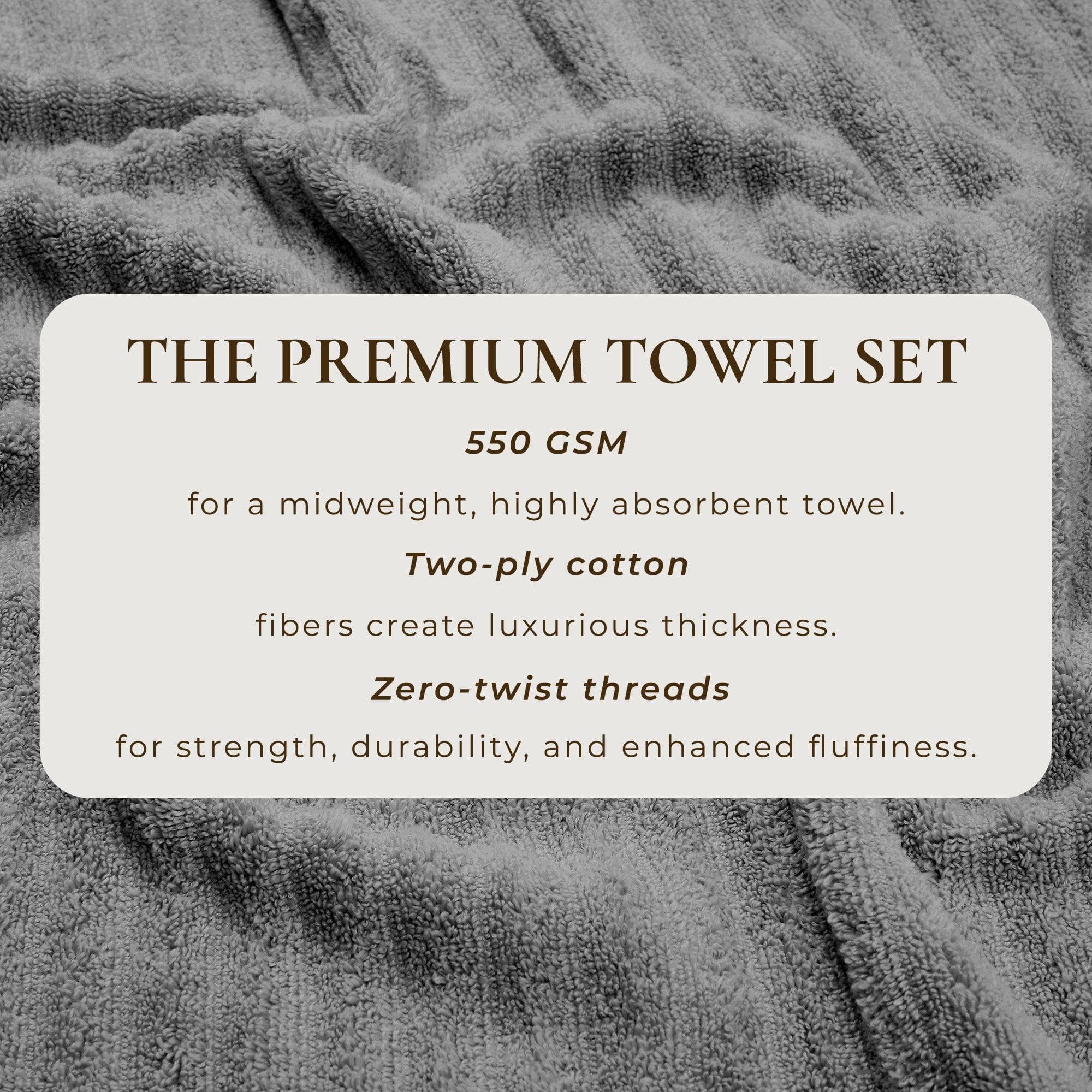 Luxury Cotton Towels - Karina Collection